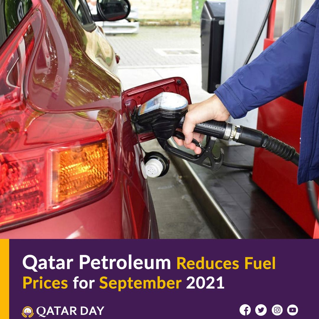 Qatar Day - The fuel prices in Qatar for September 2021...
