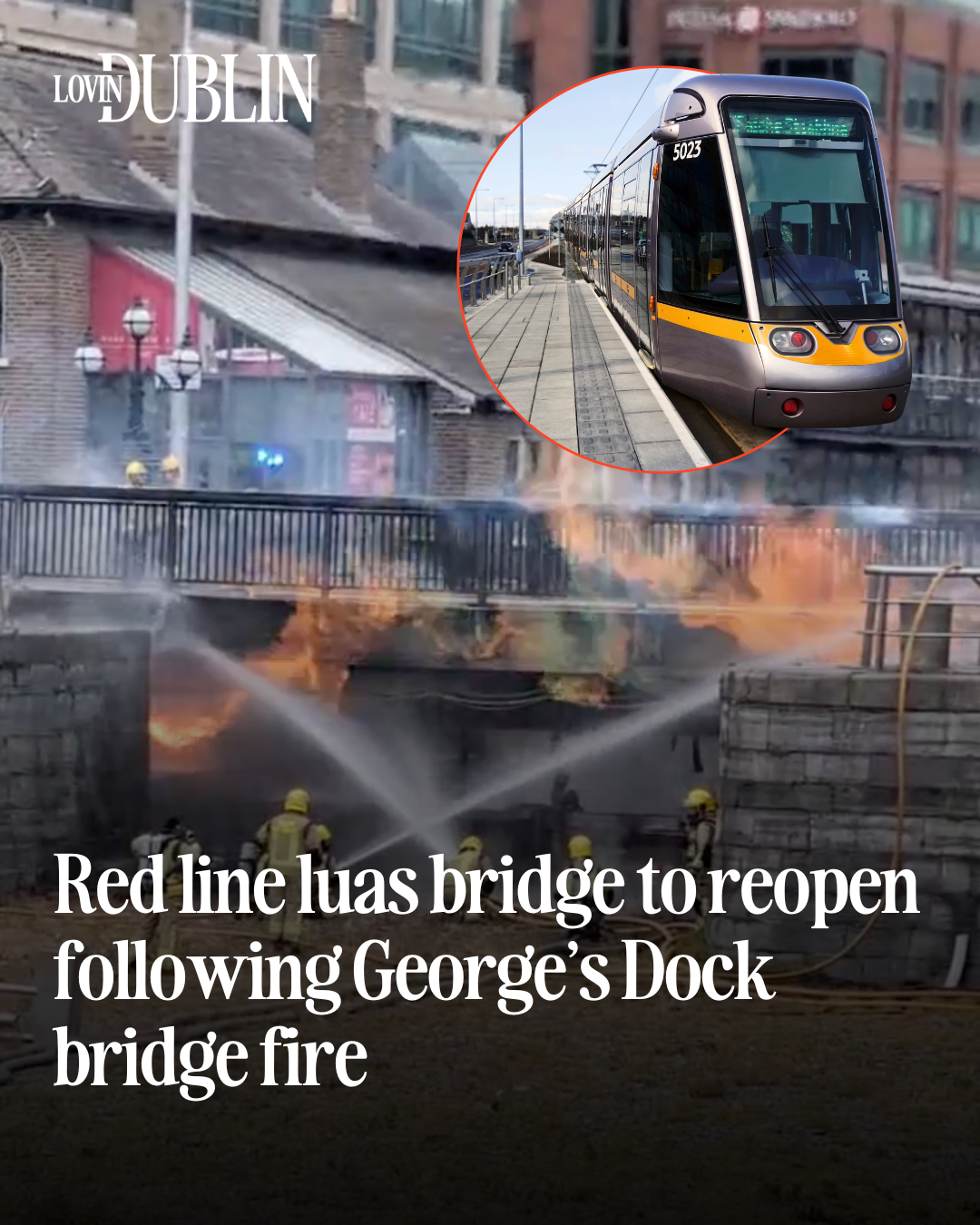 Lovin - Big news for Dublin commuters - the Red Luas line is finally ...