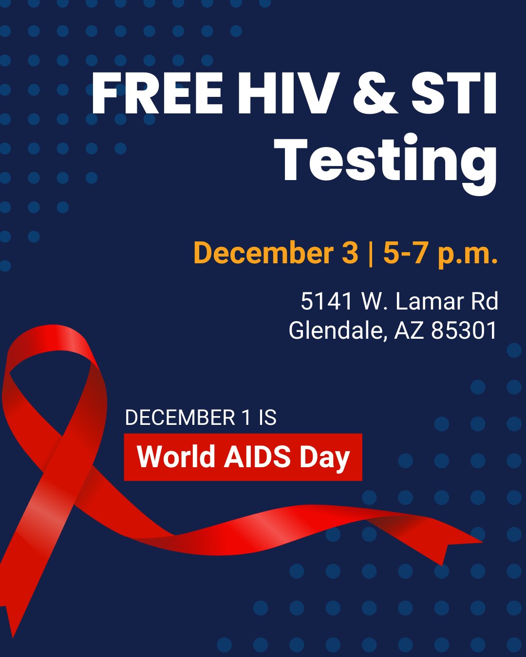 Free HIV and STI testing... - Maricopa County Public Health | Facebook