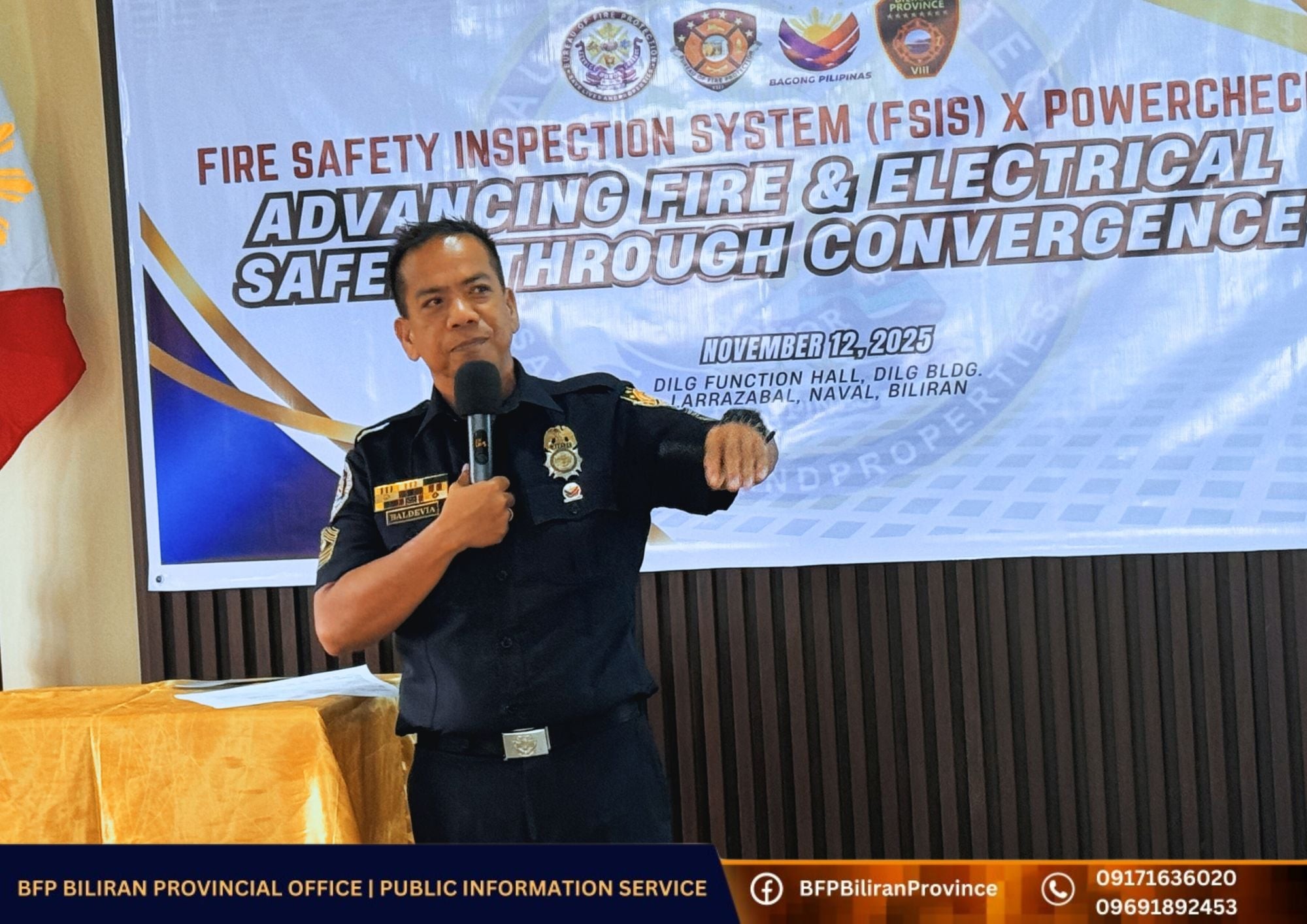 Bureau of Fire... - Bureau of Fire Protection Region 8