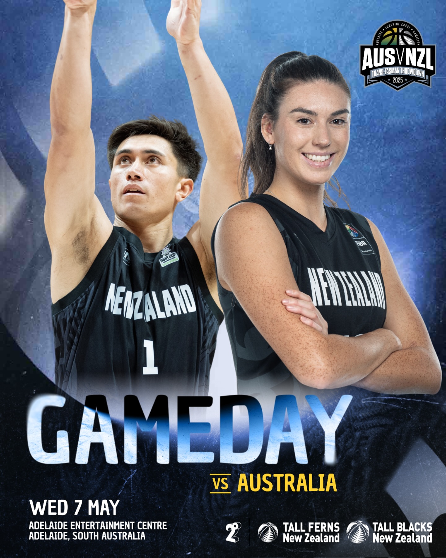 Tall Blacks - GAMEDAY IN ADELAIDE! 🇦🇺🦘🐨 The time is... | Facebook