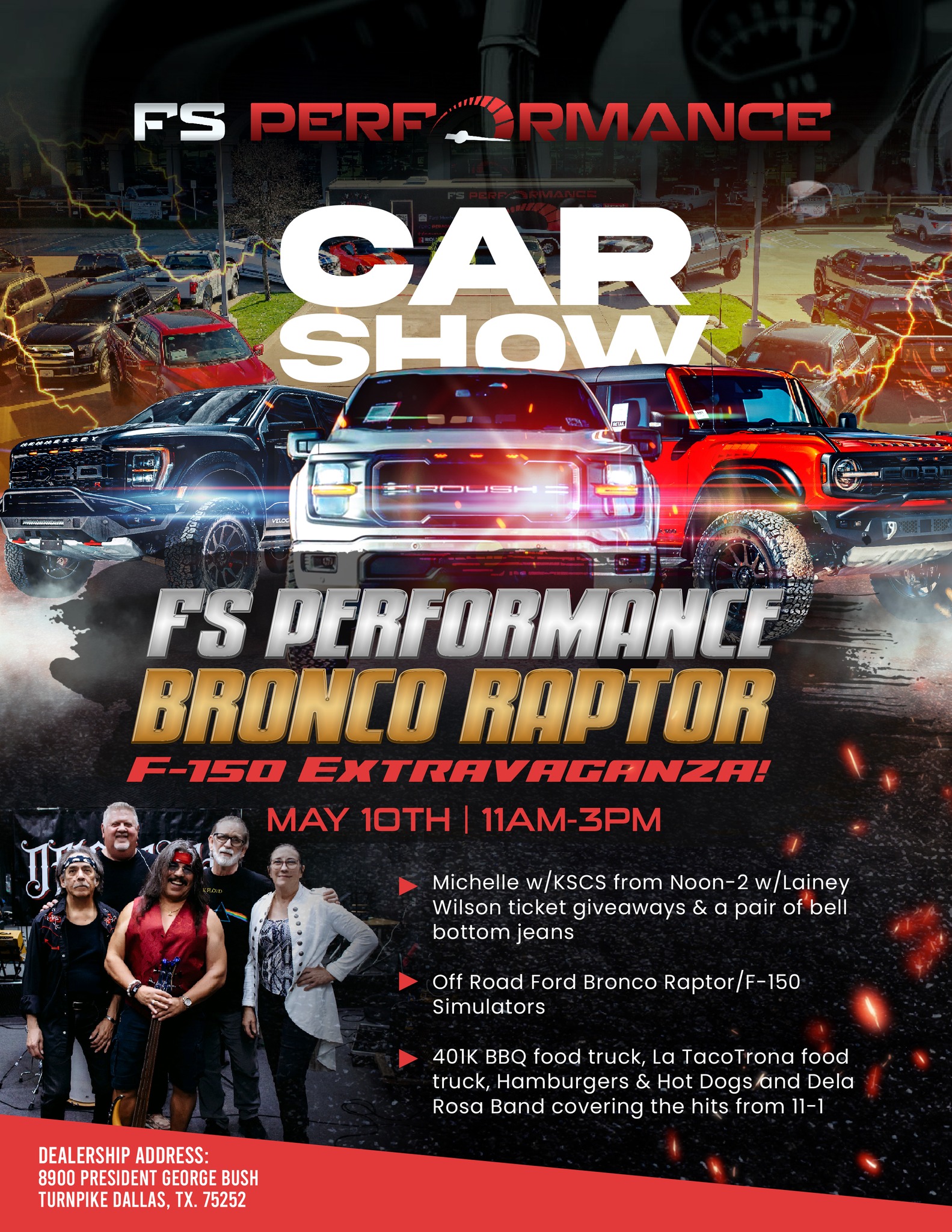 Five - Here's your reminder that our FS Performance Bronco Raptor/F-150 ...