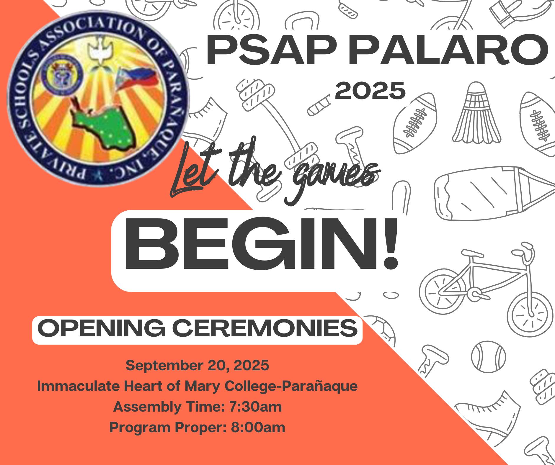 The Opening... - Private Schools Association of Parañaque | Facebook