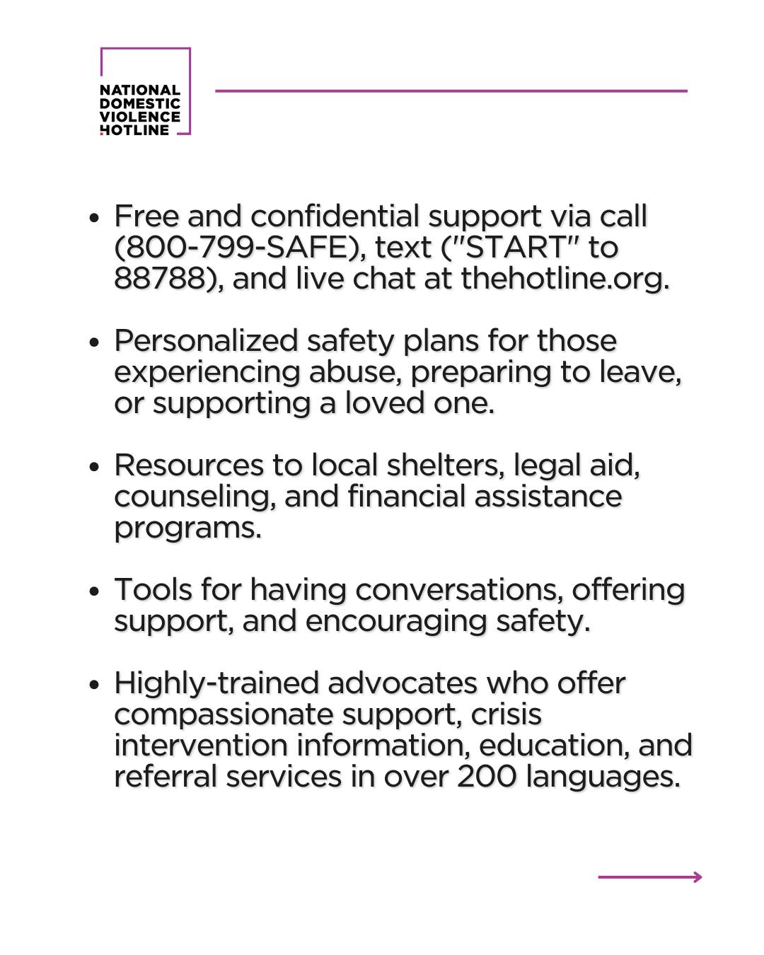 National Domestic Violence Hotline