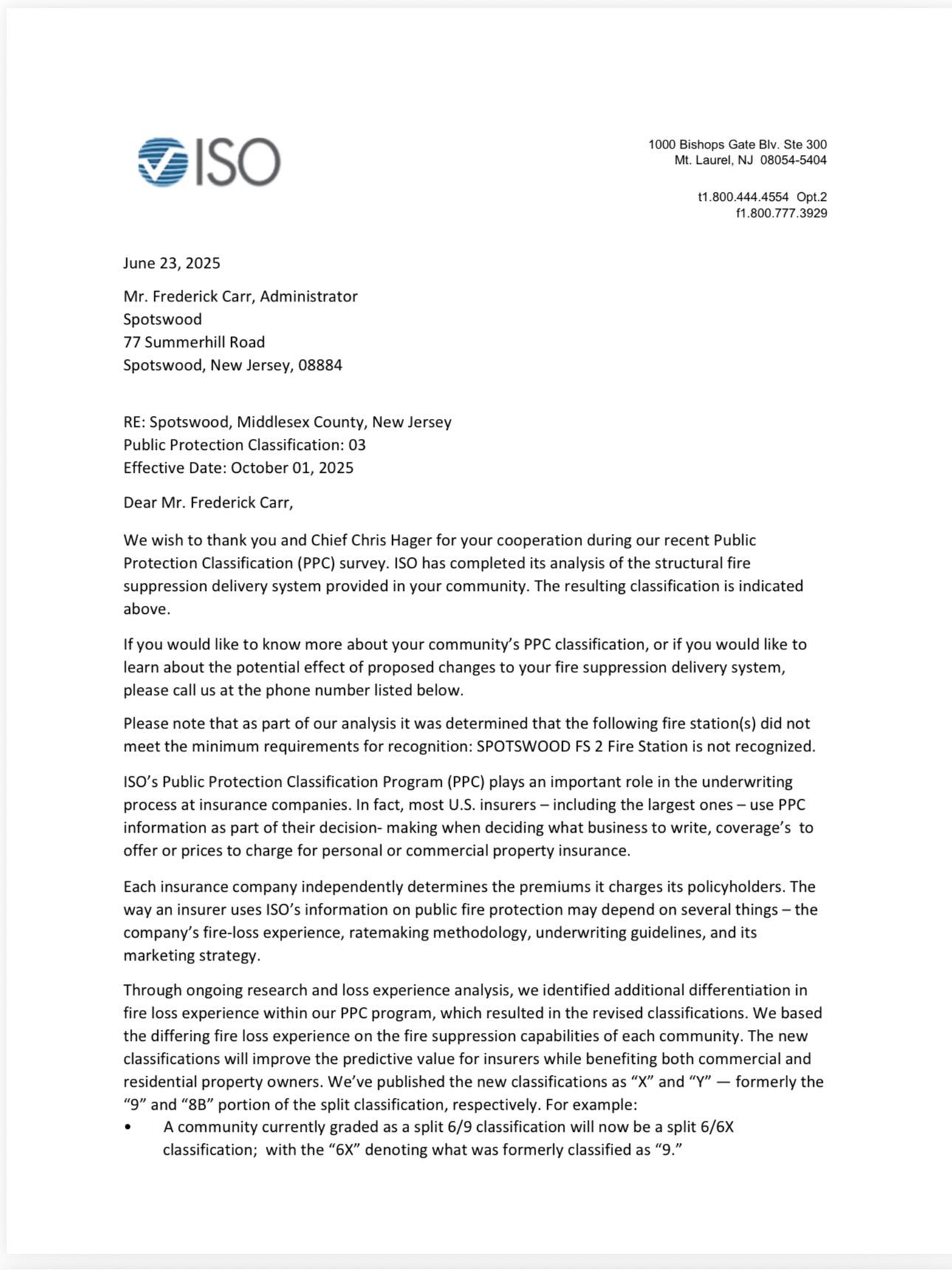 The department is pleased to announce the results from our most recent ...