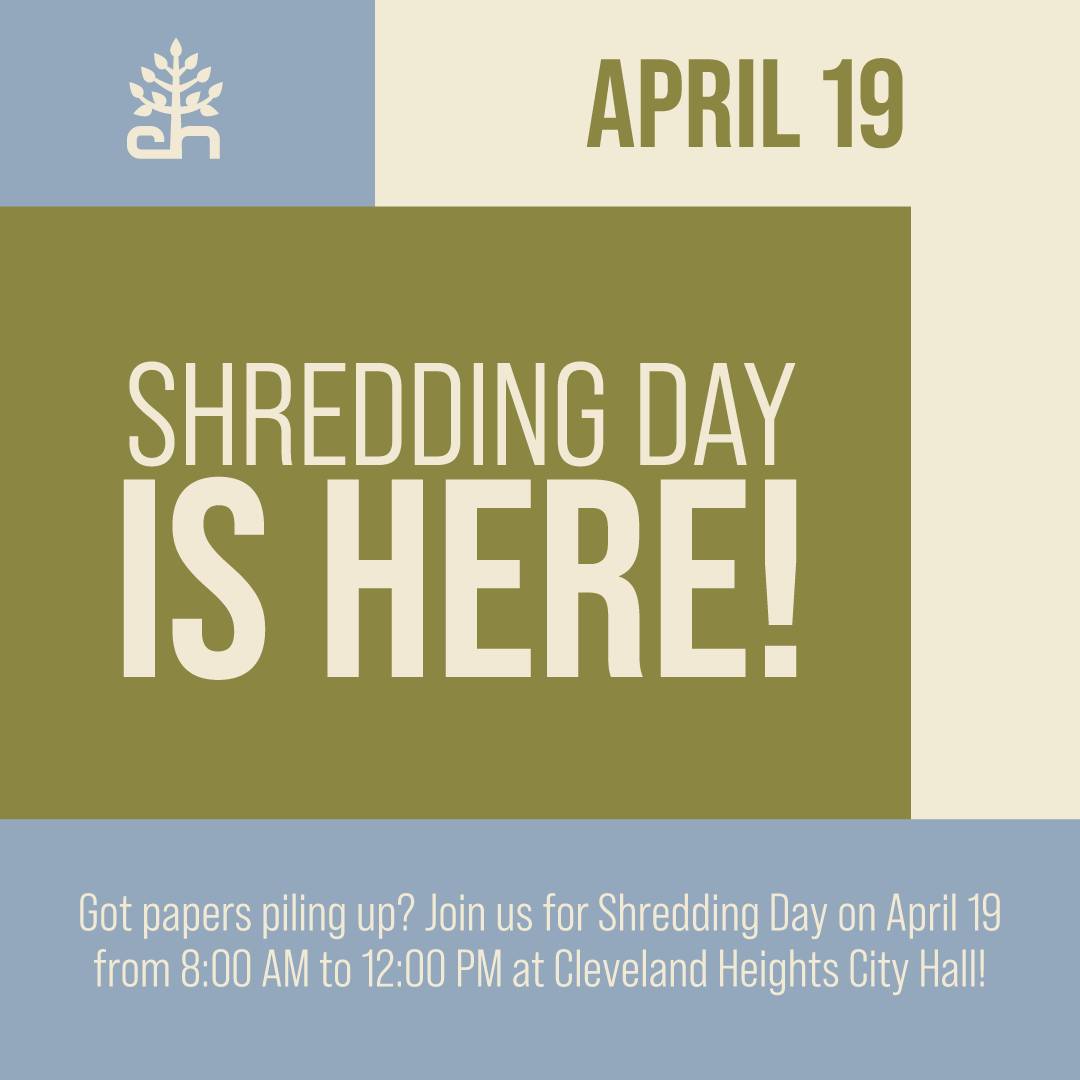 Cleveland - 🗑️ Shredding Day is TOMORROW! 🗓️ Do you have old documents ...