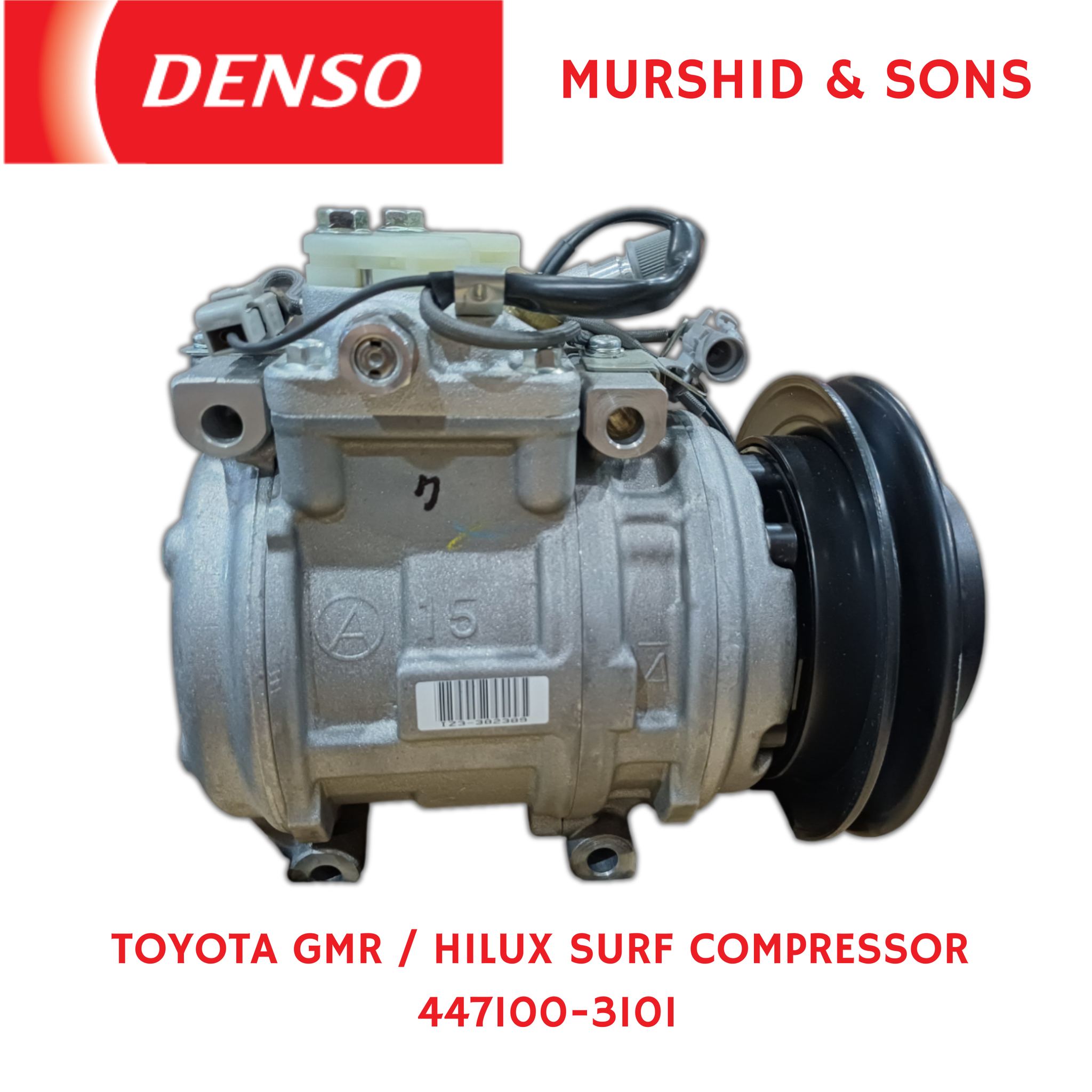 TOYOTA GMR / HILUX SURF COMPRESSOR DENSO JAPAN 447100-3101 WHATSAPP ...