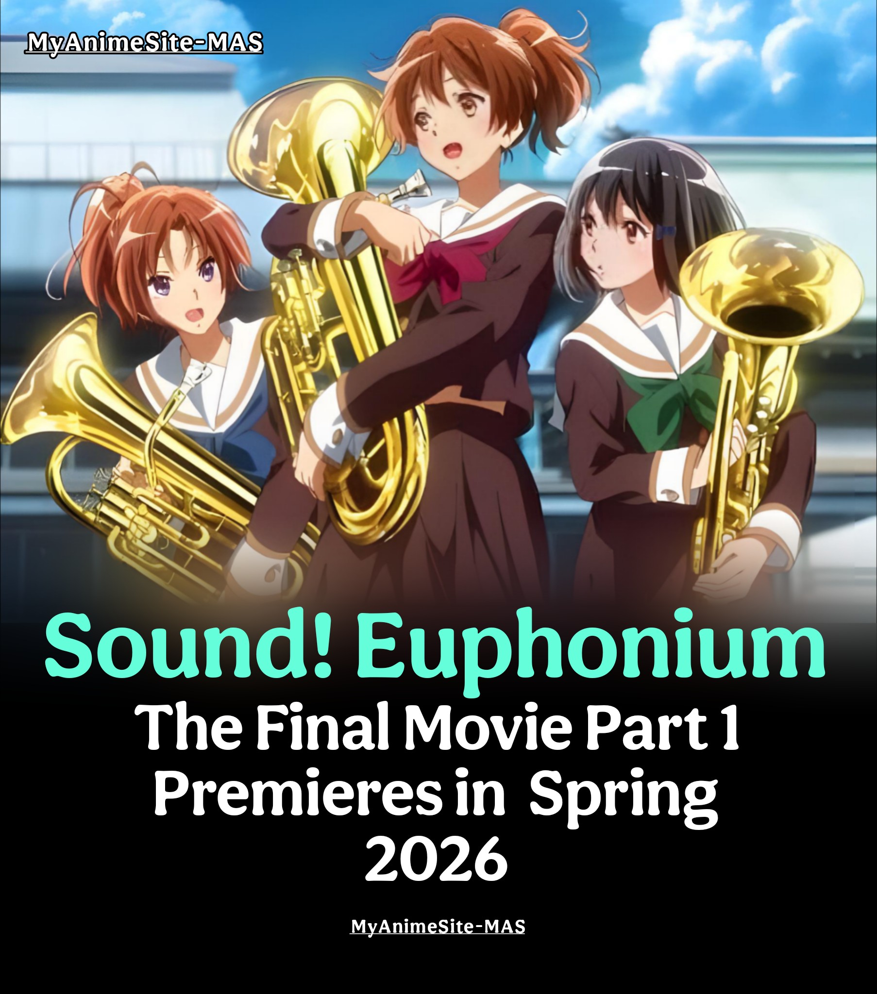 Sound! Euphonium 3 Blu-ray & DVD Volume 4 Illustration Release 