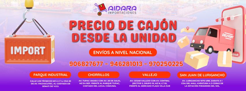 𝐀𝐈𝐃𝐀𝐑𝐀 𝐈𝐌𝐏𝐎𝐑𝐓𝐀𝐂𝐈𝐎𝐍𝐄𝐒 | Lima