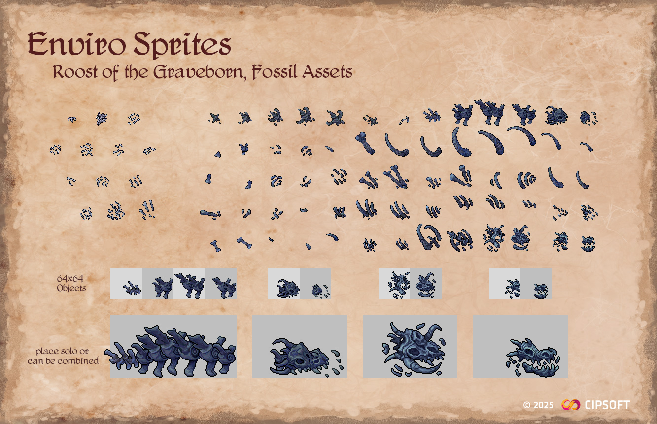 Tibia - Check out these Fossil Assets our graphic team has prepared for ...