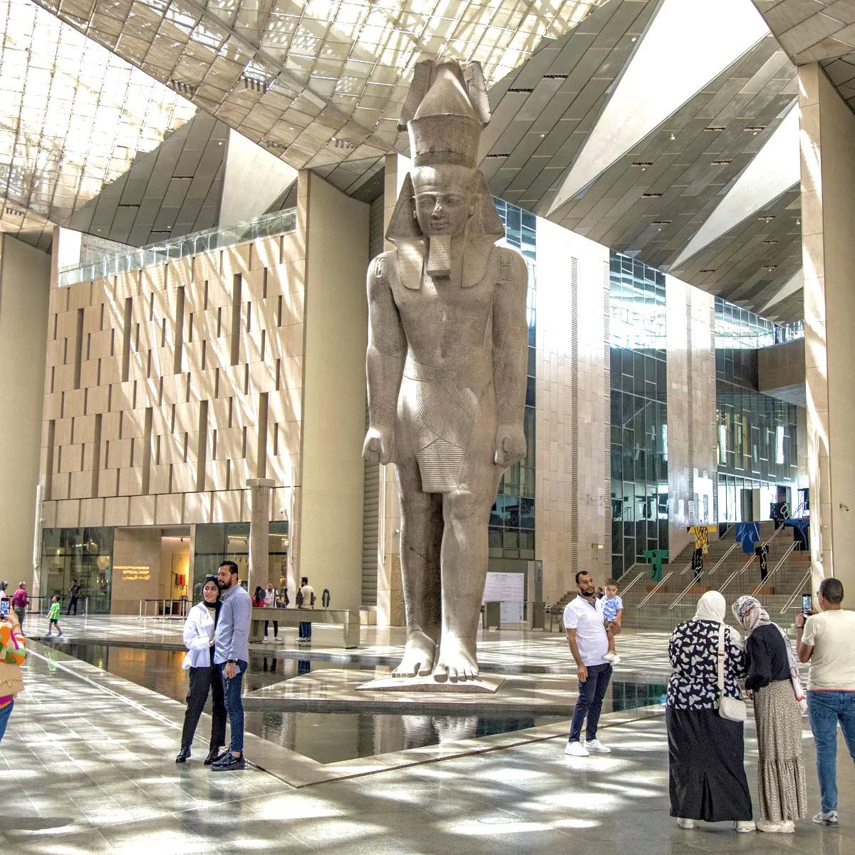 Egypt - Rising an impressive 11 metres (36 ft) and weighing nearly 83 ...