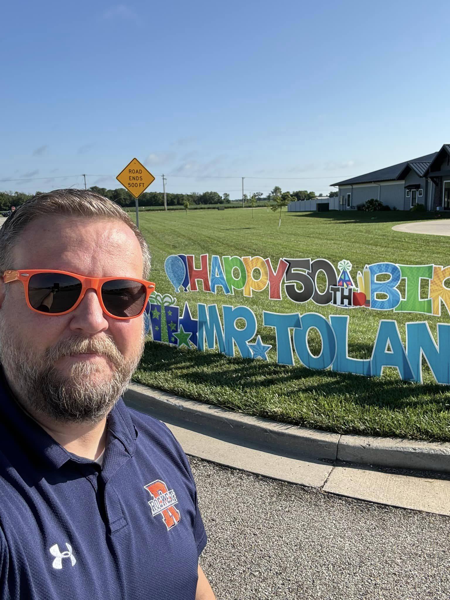 Happy Birthday Mr. Toland! Rochester... - Rochester CUSD 3A