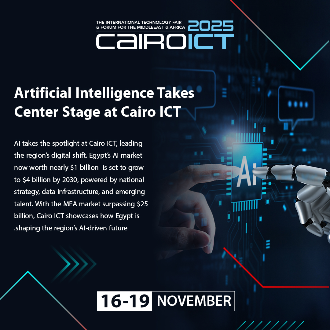 Cairo - 🌟 Artificial Intelligence Takes Center Stage at Cairo ICT 🌟 ...