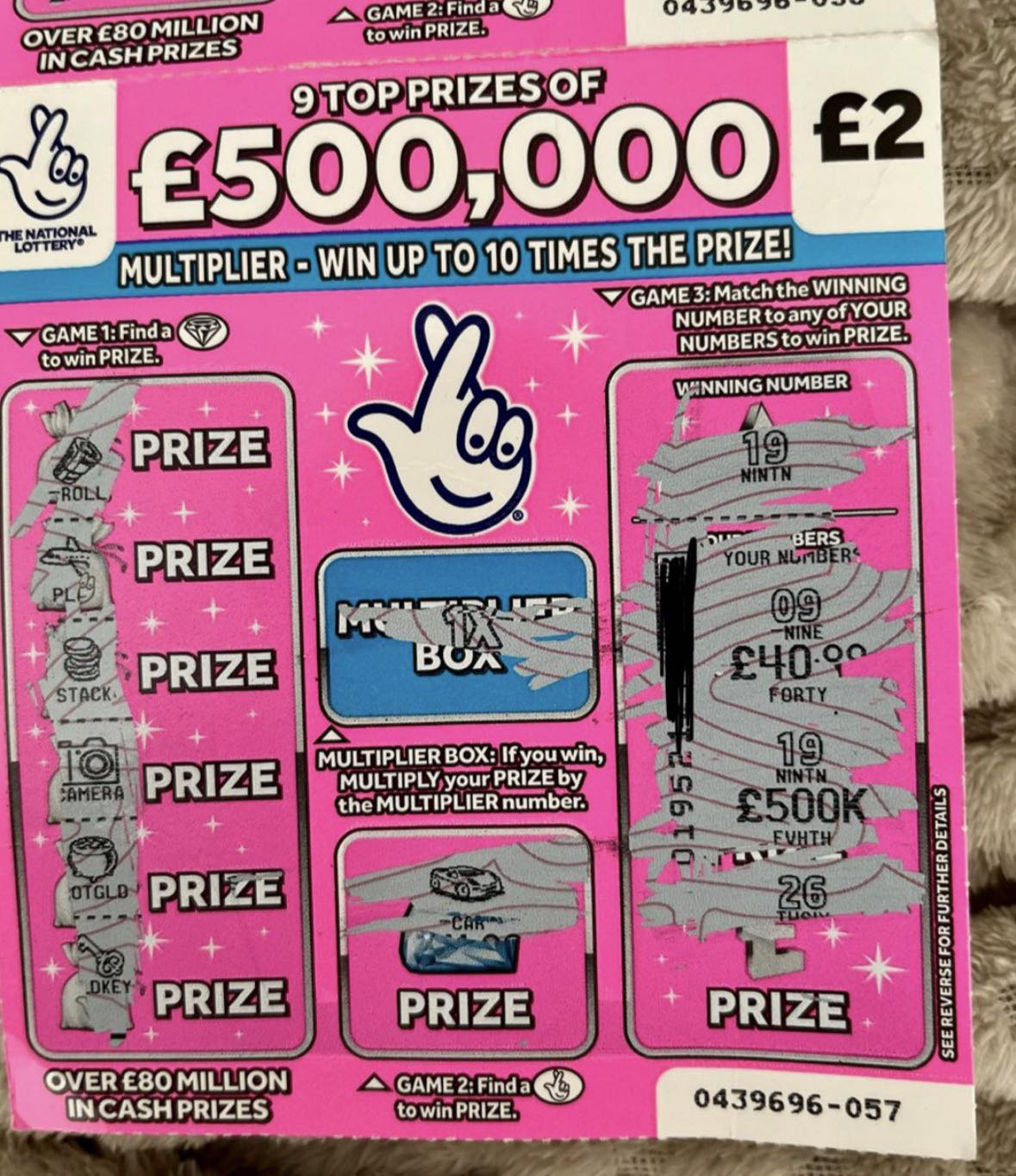 Scratchcard Winners added a new photo. - Scratchcard Winners