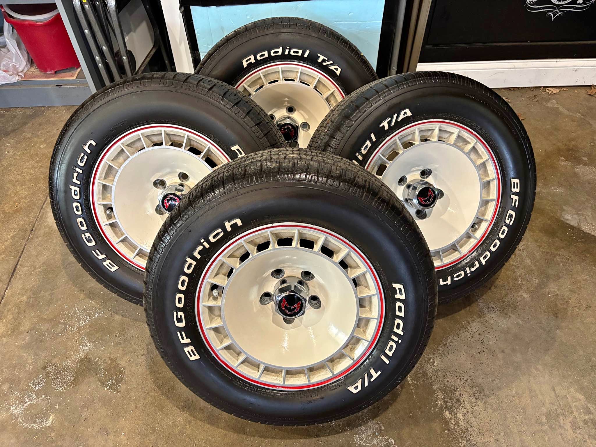 Original indy pace car trans am tires 245/60/R15 - Car Wheels, Tires ...