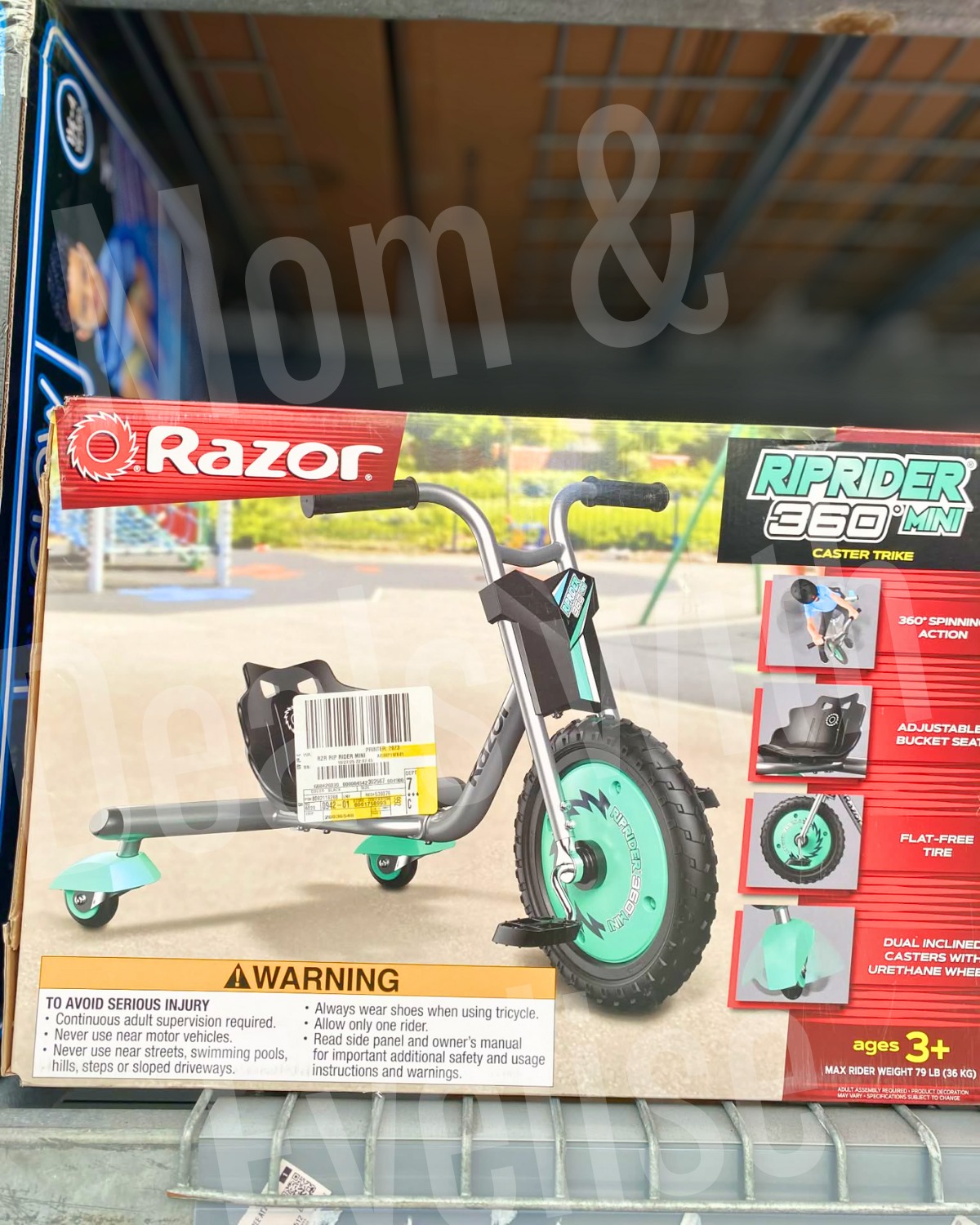 Mom - Walmart has the Razor RipRider 360 Mini on a big drop — it turns ...
