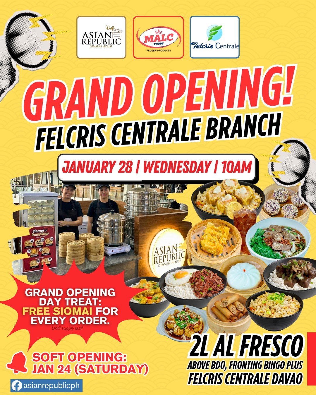 Asian - 🎉 GRAND OPENING ALERT! 🥢 Inviting everyone at the Opening of ...