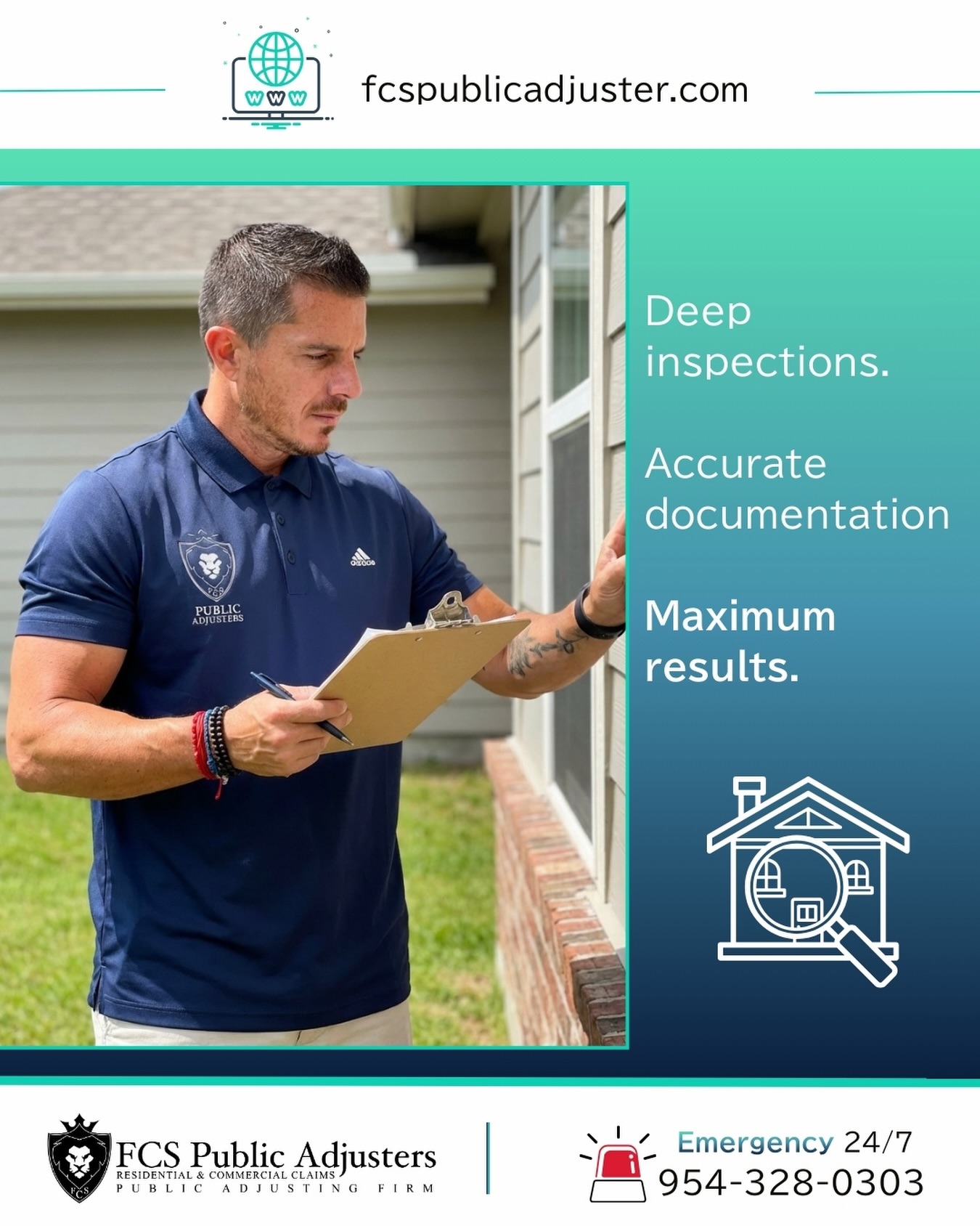 FCS - ASK FOR YOUR FREE INSPECTION TODAY! 954.328.0303 Our Inspections ...