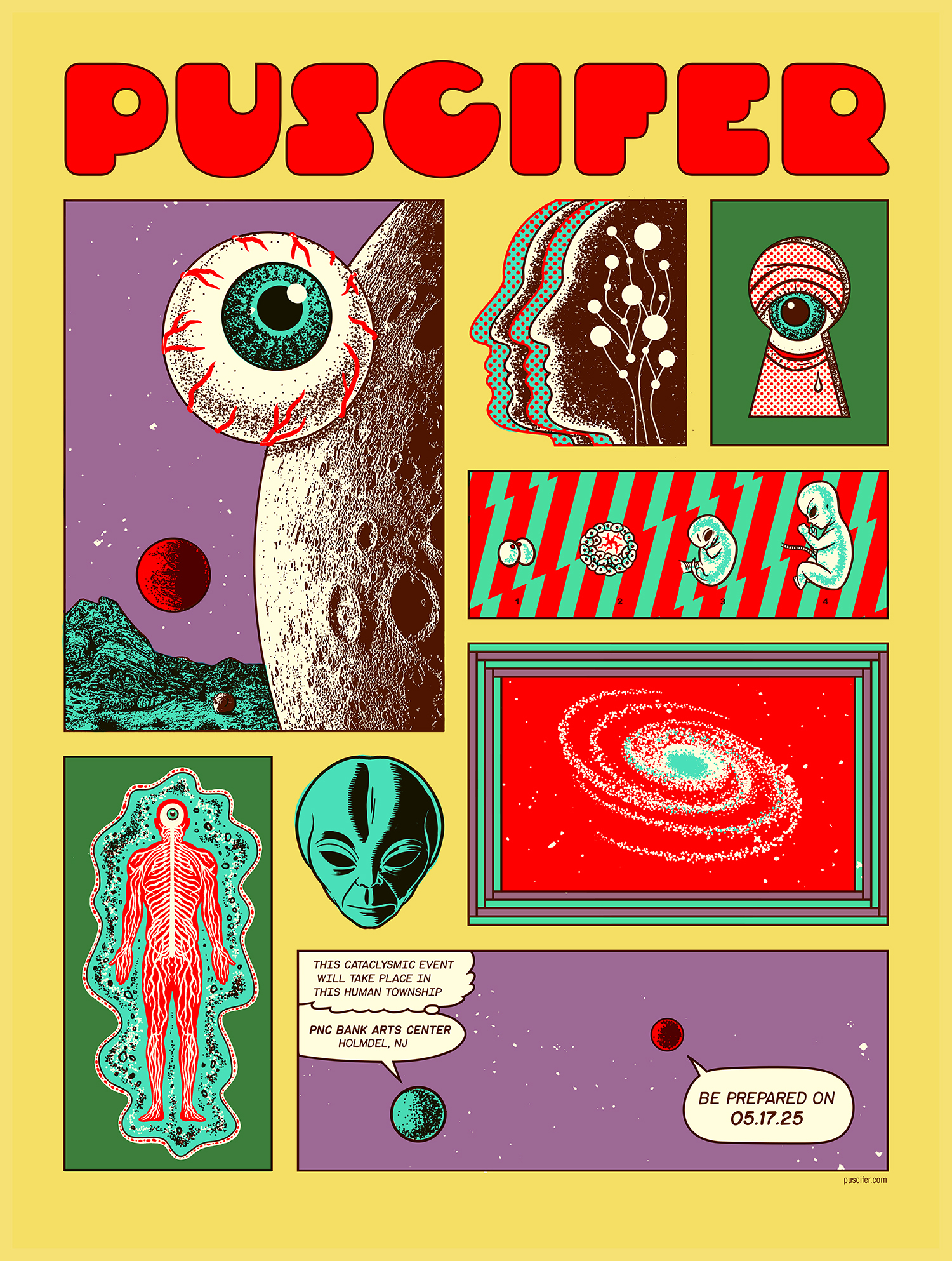 Tonight's poster for Asbury Park, NJ is designed by Maxx Gramajo