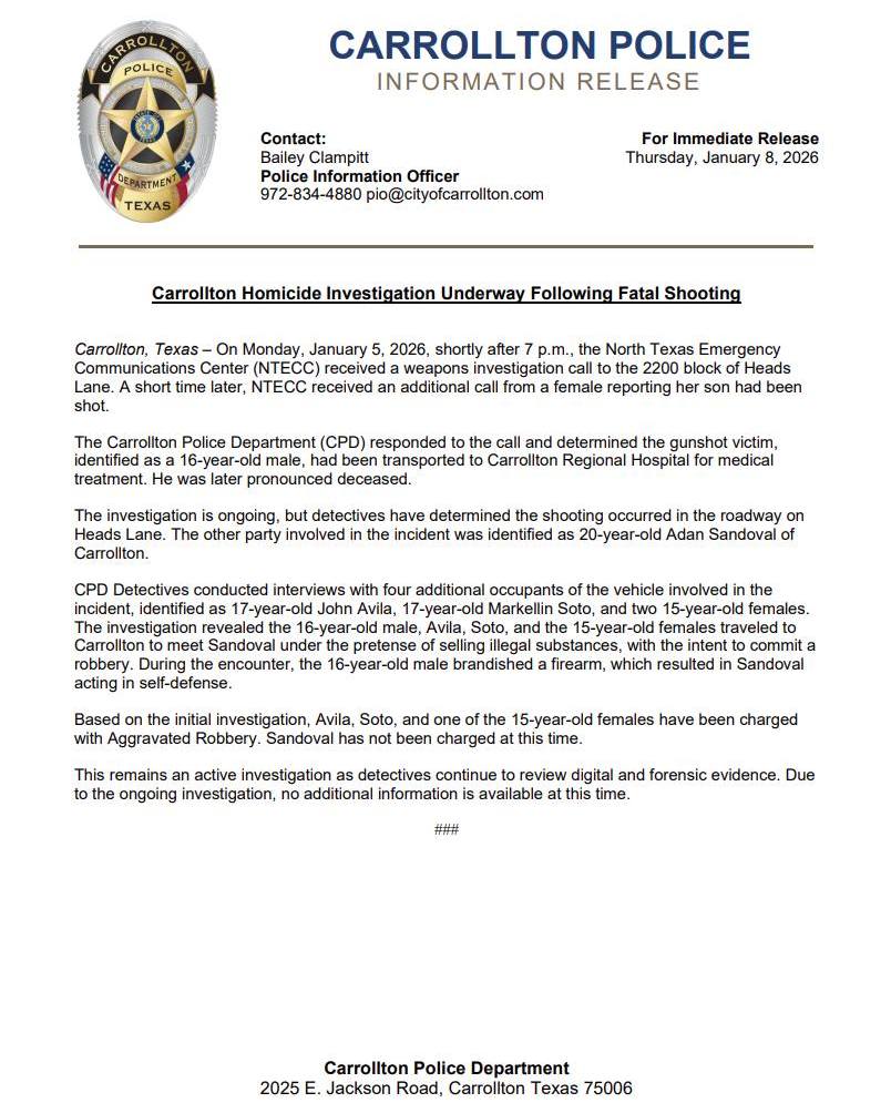 Carrollton - Carrollton Homicide Investigation Underway Following Fatal ...