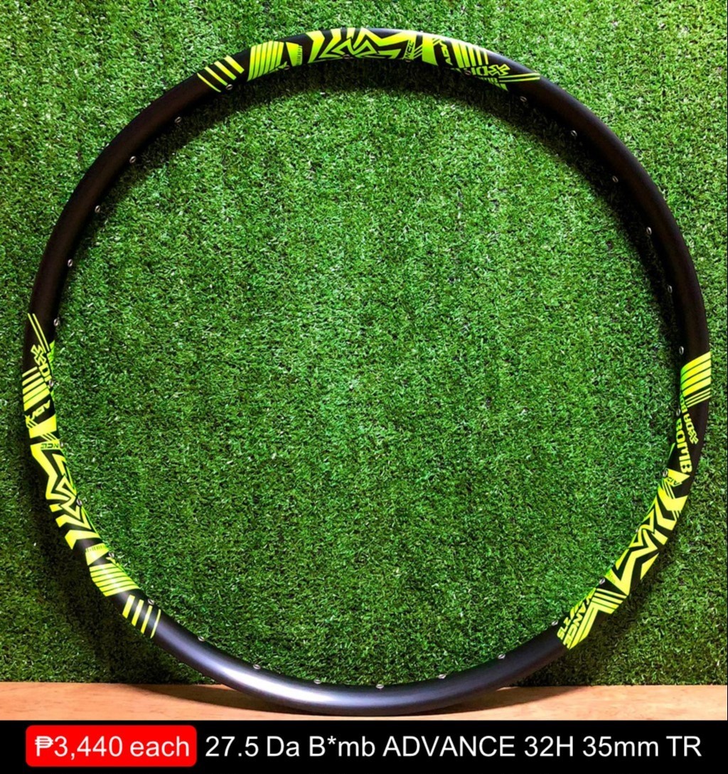 Da - Da Bomb Advance 32H 35mm MTB Rims💪 Lazada Link 👉https://s.lazada ...