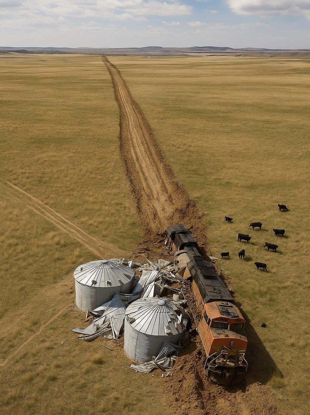 Casper Planet - Train in Wyoming Derails, Coasts 23 Miles... | Facebook
