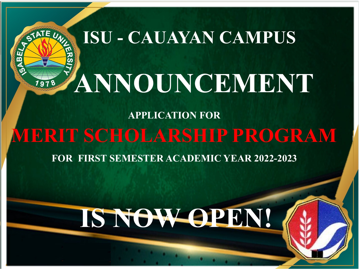 𝐀𝐓𝐓𝐄𝐍𝐓𝐈𝐎𝐍... - Isabelastateuniversity CauayanScholars | Facebook