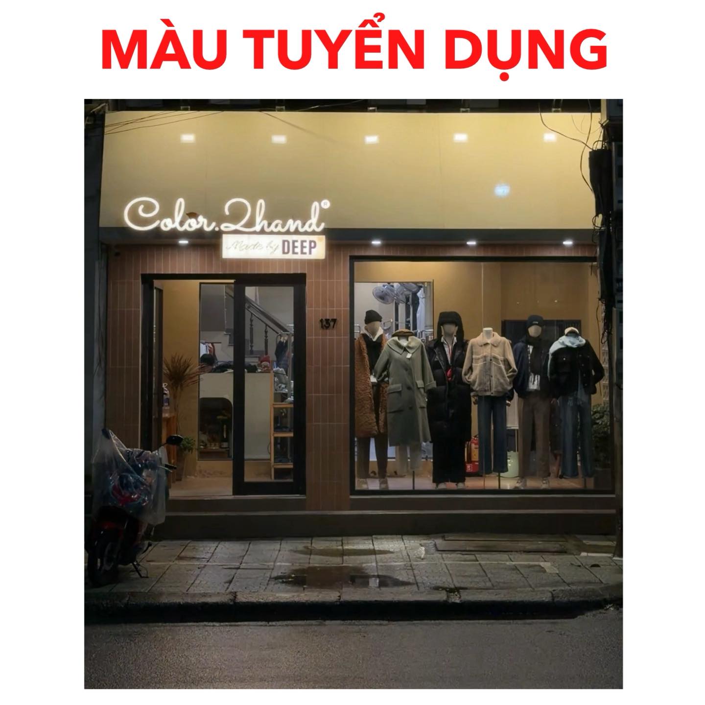 Color.2hand - MÀU TUYỂN DỤNG ️Nộp hồ sơ phỏng vấn đi làm ngay. ️Nhân ...