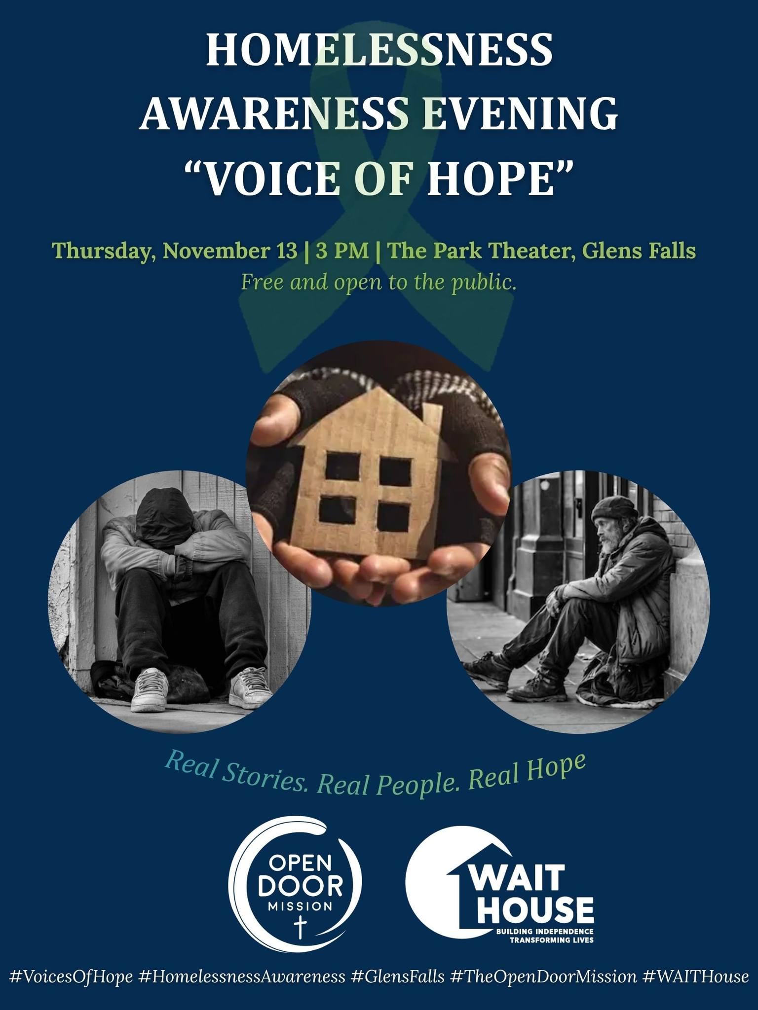 The Open - 🏠💙 Join us in shining a light on homelessness in our ...