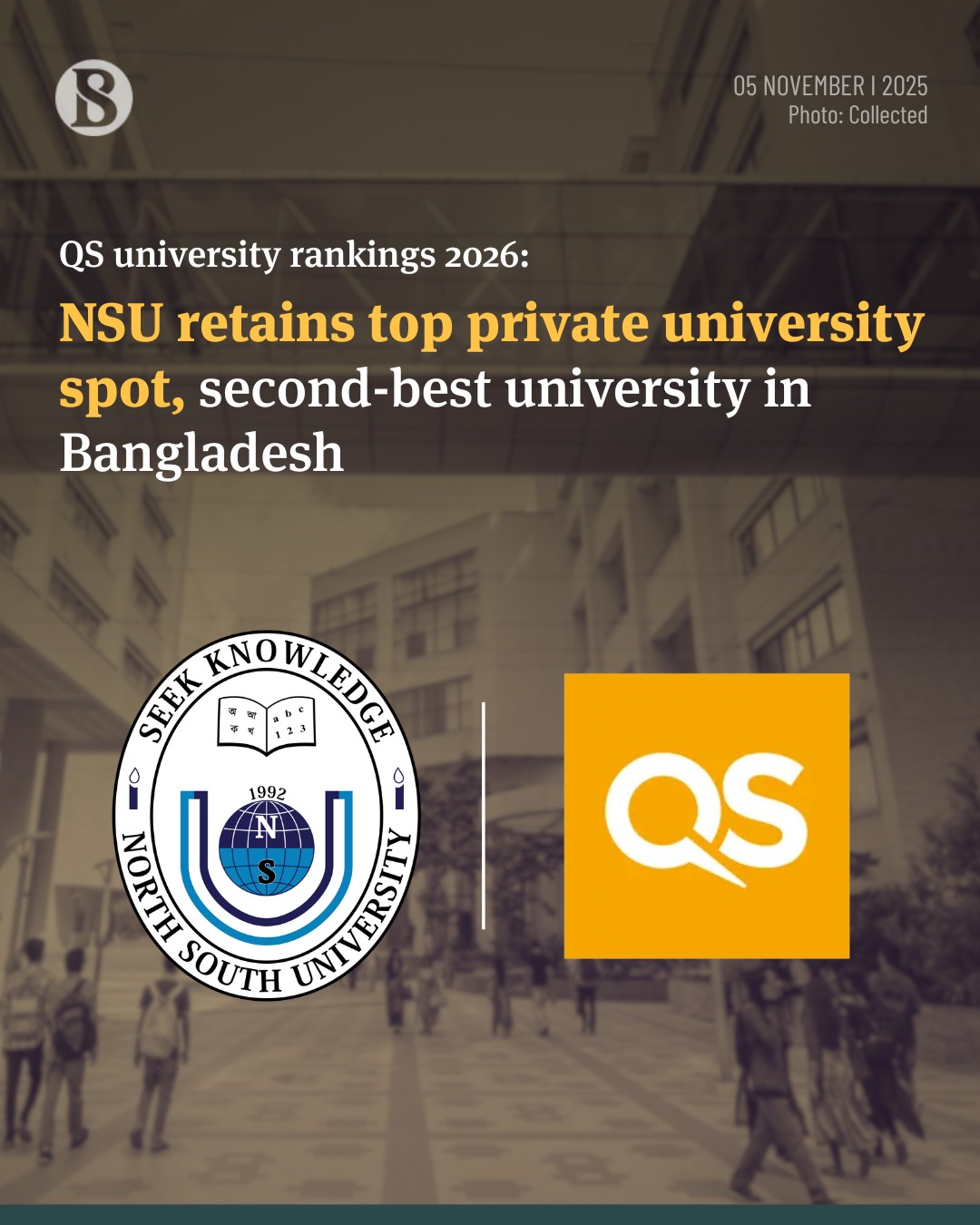 The Business - North South University (NSU) has been ranked 149th in ...
