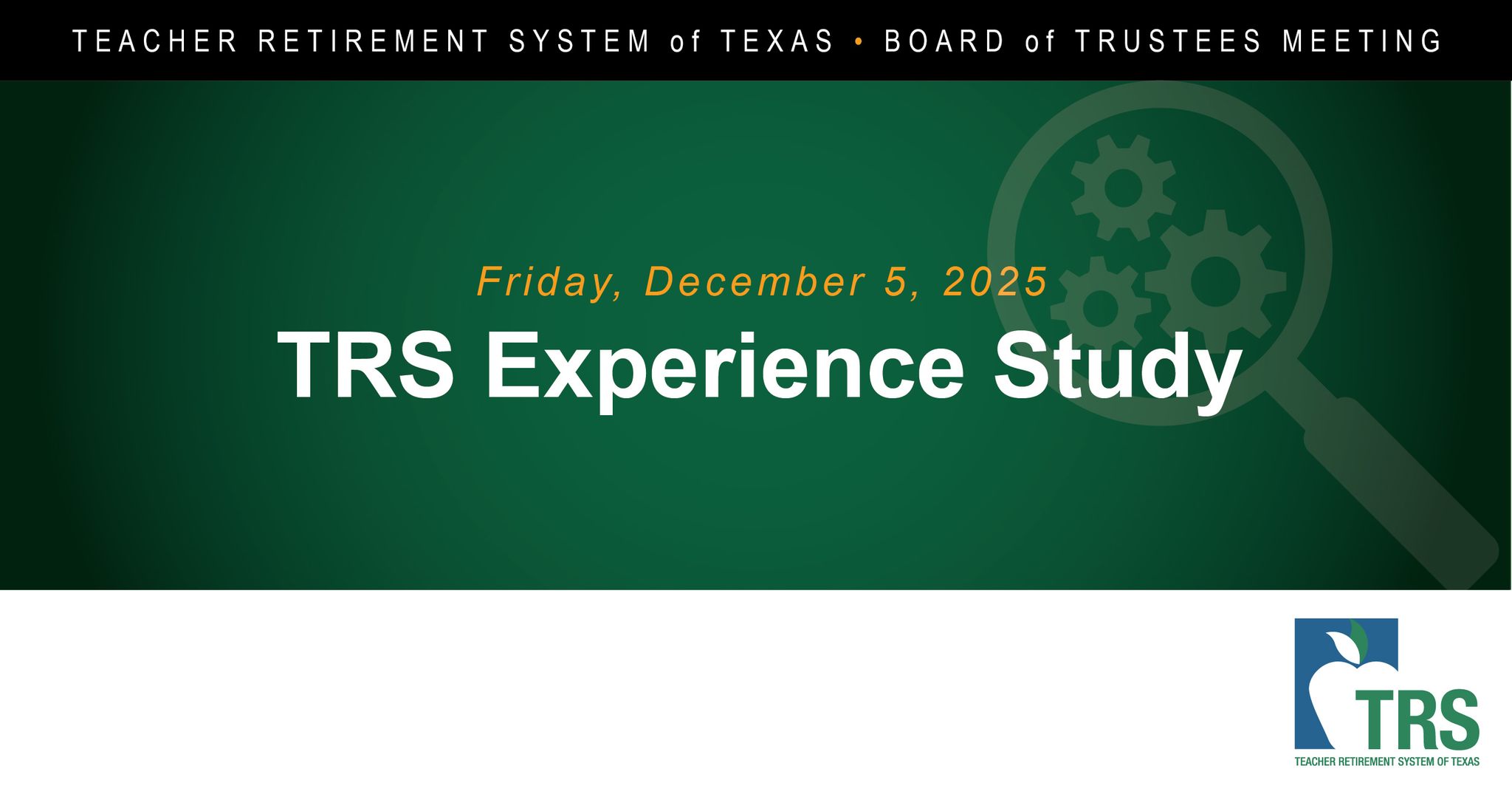 Teacher Retirement System of Texas | Austin TX