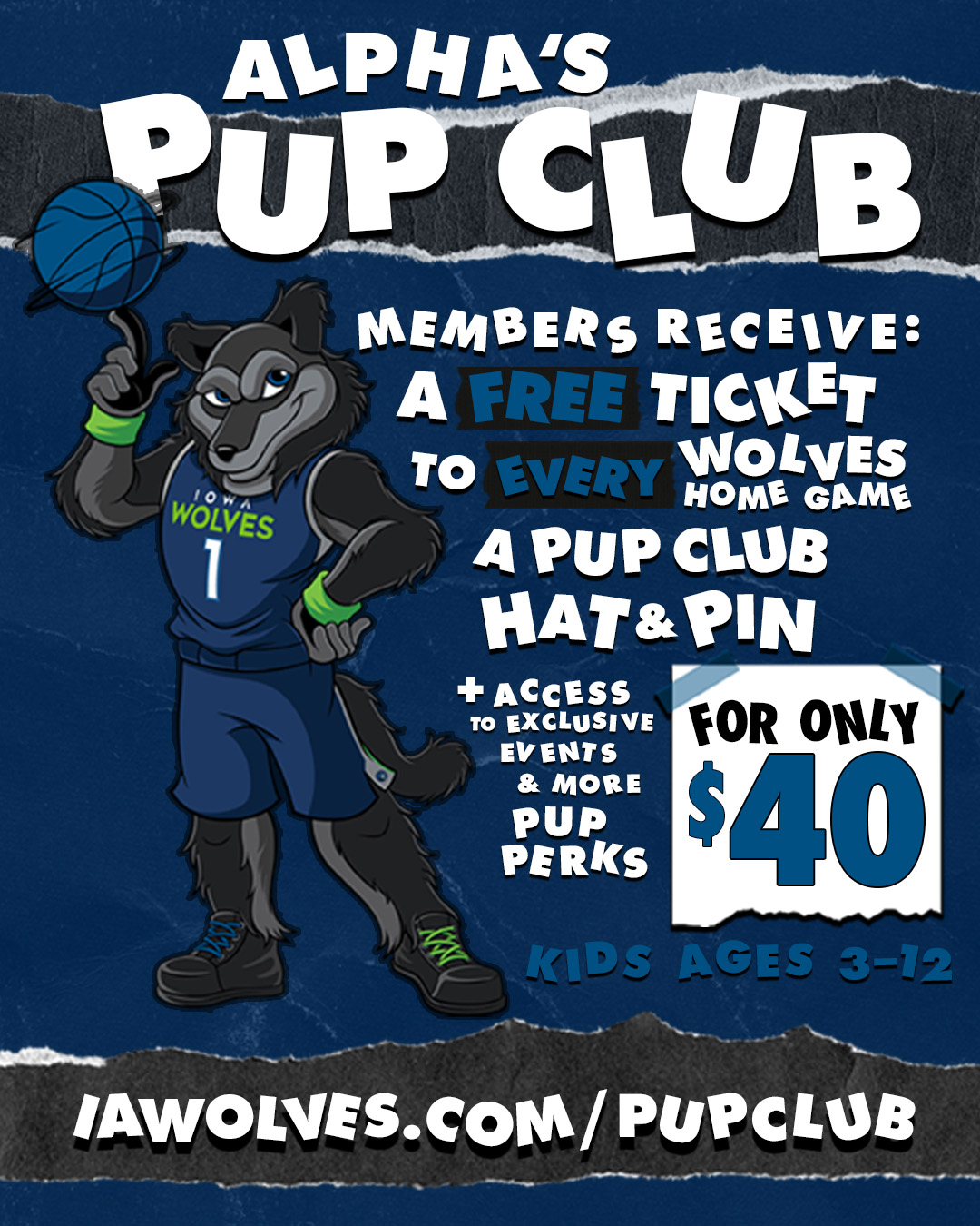 Iowa Wolves - 🗣️ CALLING ALL PUPS AND THEIR PARENTS!... | Facebook