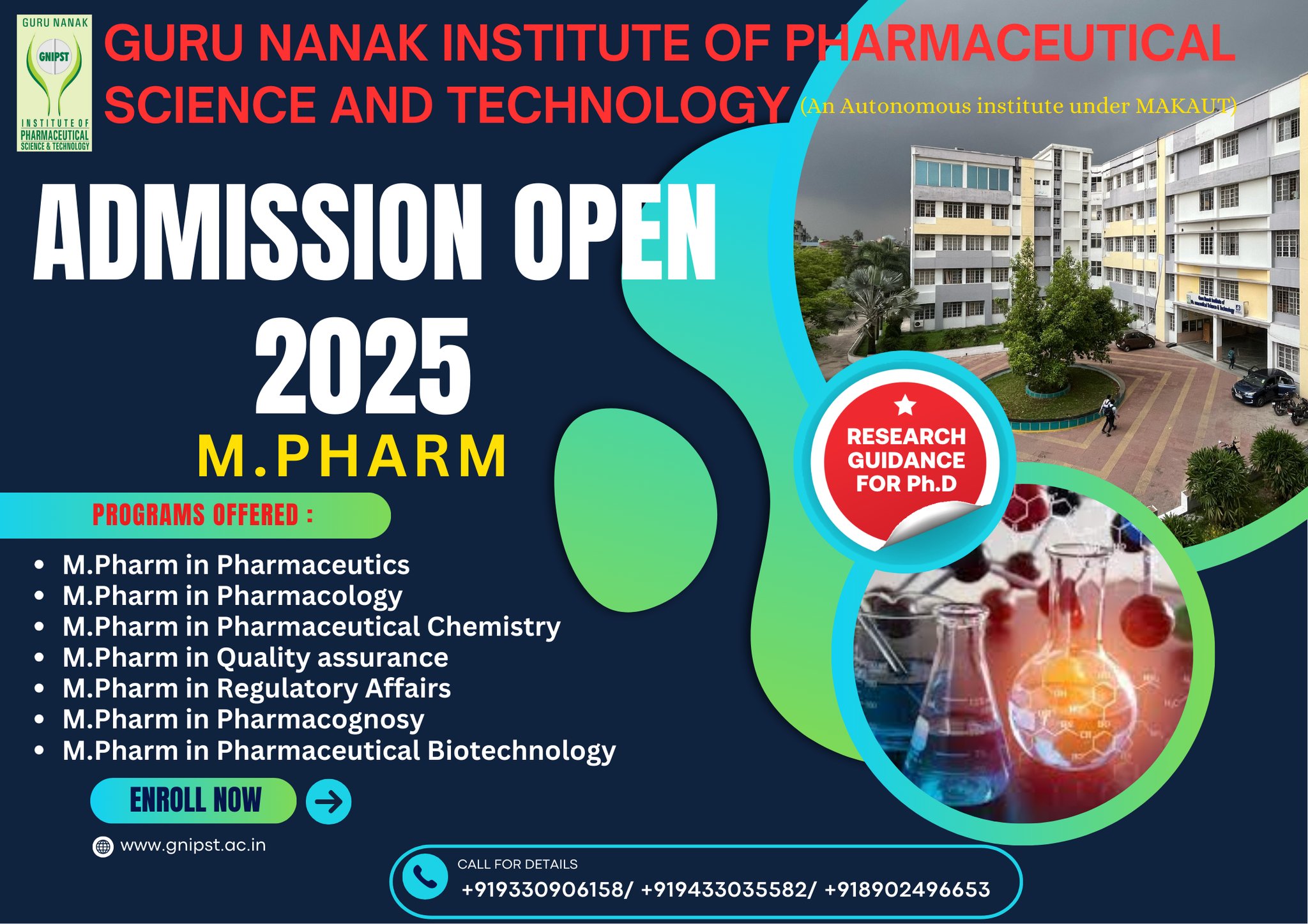 🎓 Admissions Open 2025! Kickstart your journey in advanced ...
