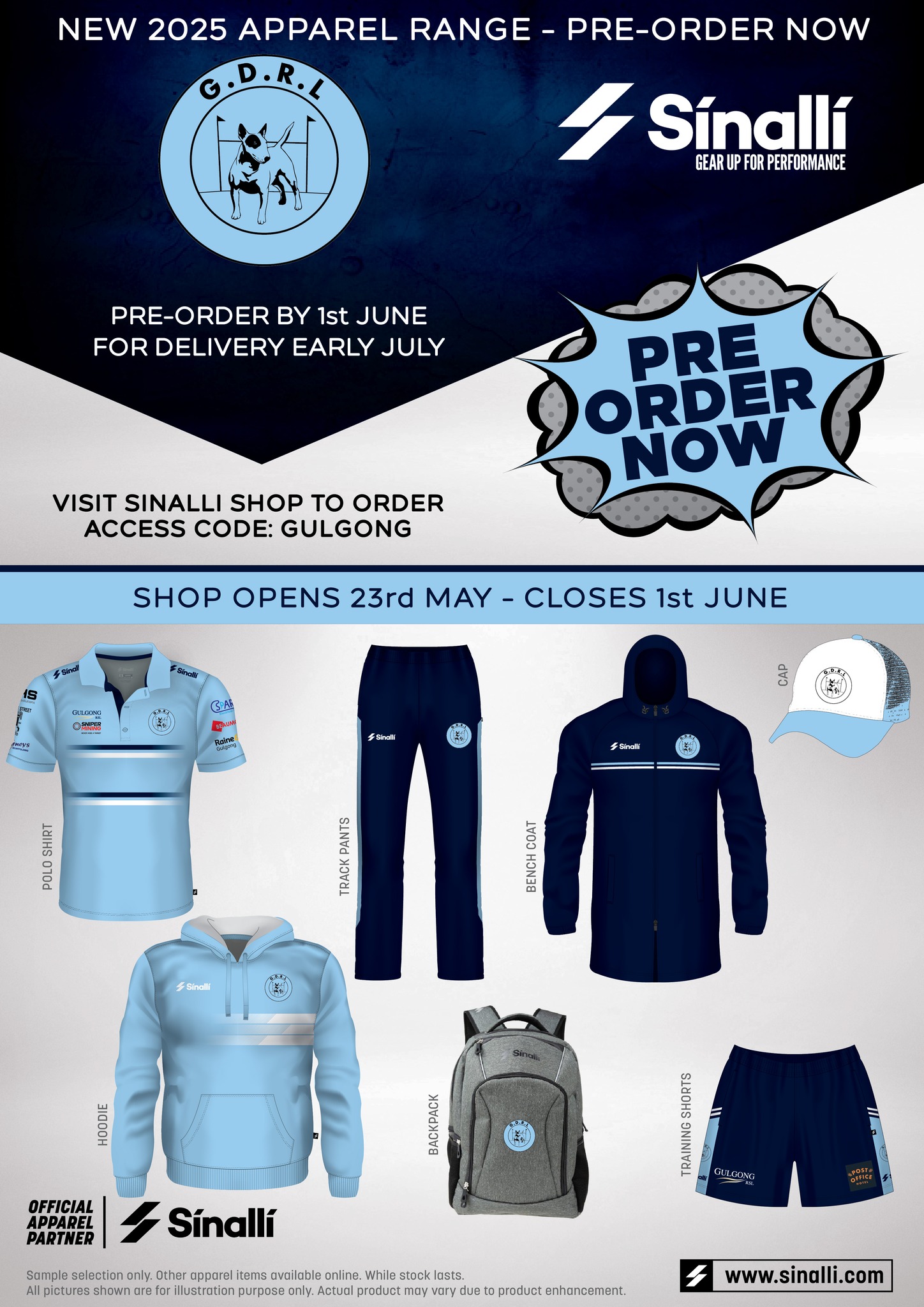Sinalli Sports - The Gulgong Terries Supporters Store is... | Facebook
