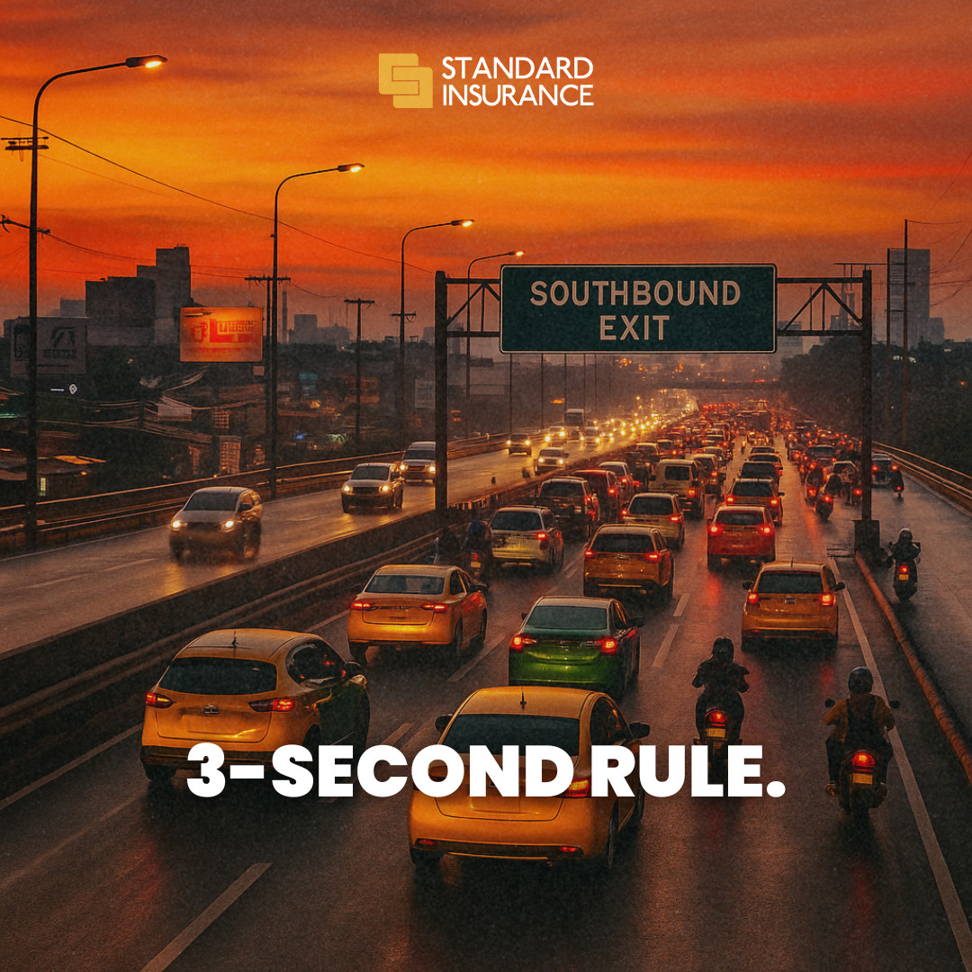 Standard - Heavy loads = longer stopping distance. Lalo na kapag basa ...