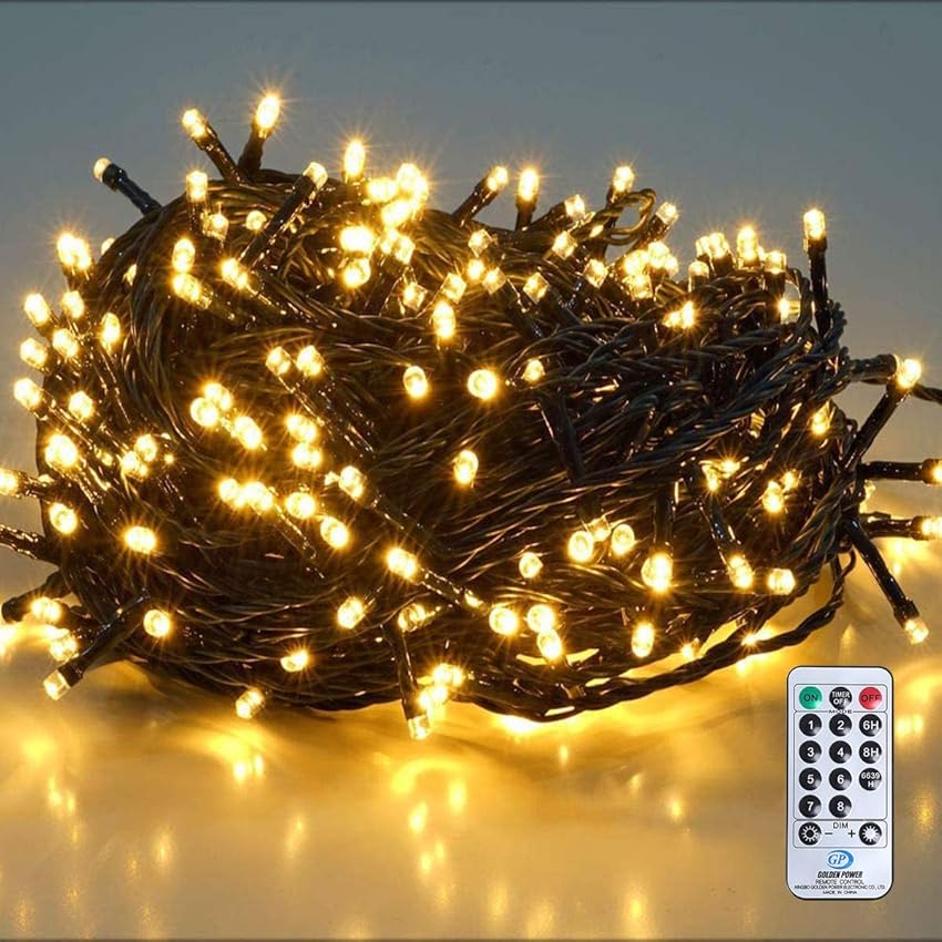 SALCAR 26m 360er LED Lichterkette Weihnachtsbaum (23m Lichterkette + 3m Stromkabel): ✓ Jetzt 17,99€ ⛔️ Alter Preis 24,01€ ➡️ https://amzlink.to/az0KodU9brug1 Amazon Partnerlink