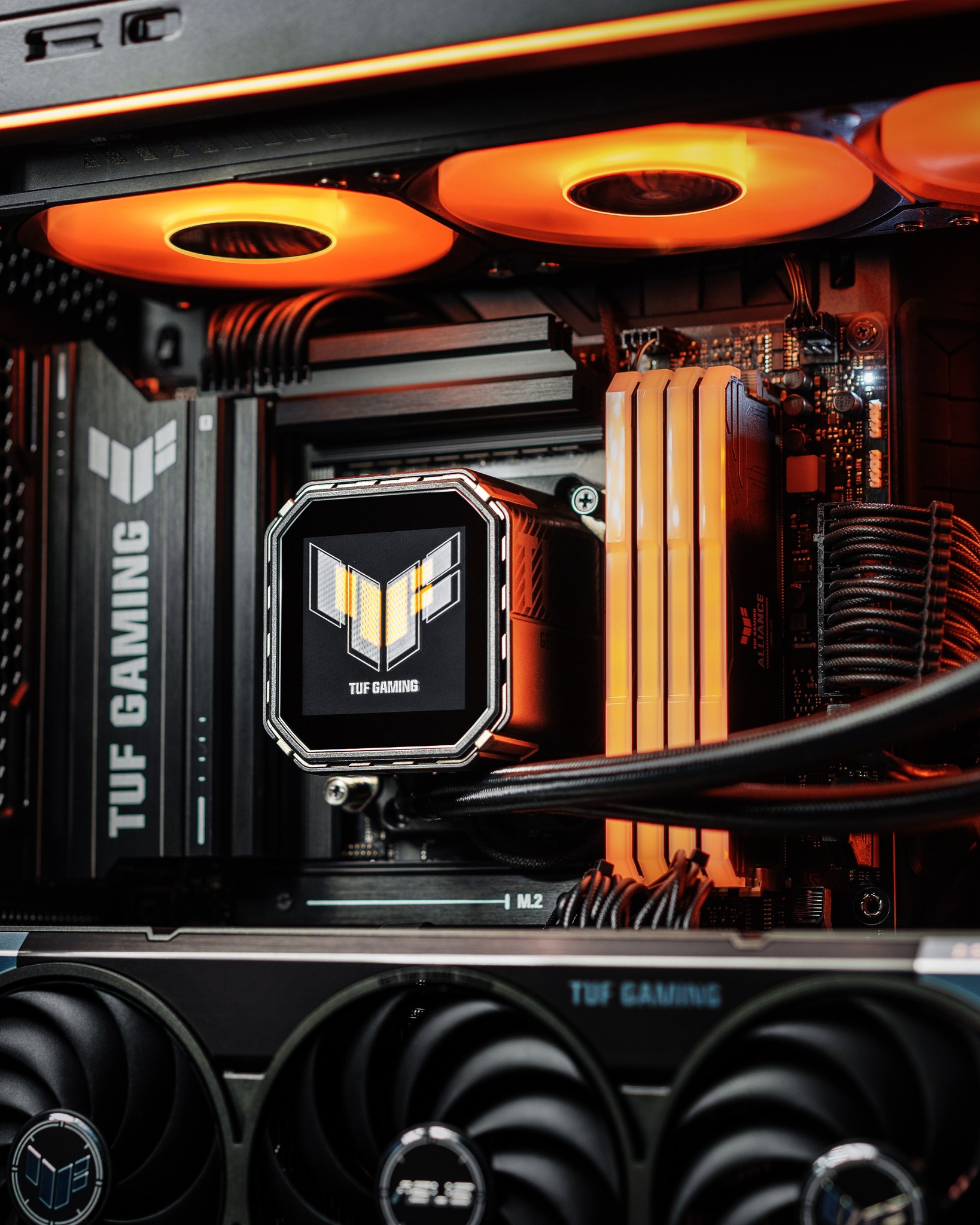 ASUS - 🧡 Bold and built TUF. ⚡One rig, one TUF Gaming... | Facebook