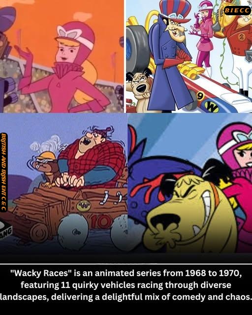 British - Wacky Races is a classic animated series that aired from 1968 ...