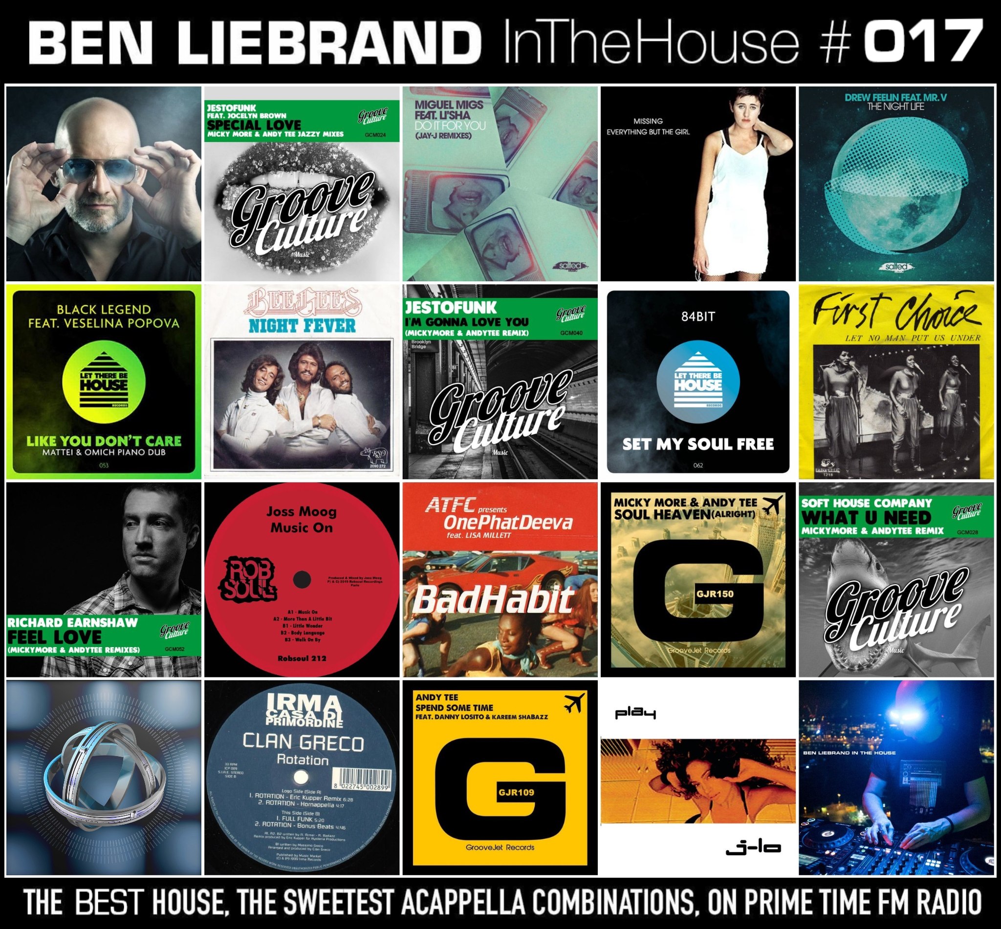 Ben Liebrand In The House on SAM Ibiza Featuring : Jestofunk 