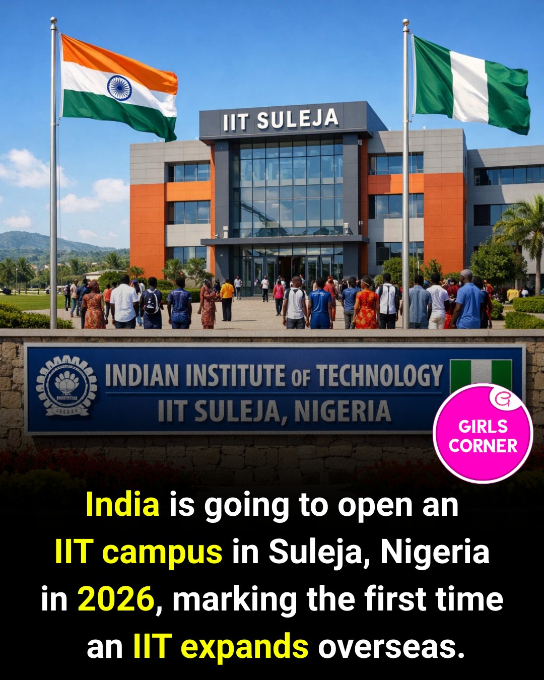 Girls - India plans to open an Indian Institute of Technology (IIT ...