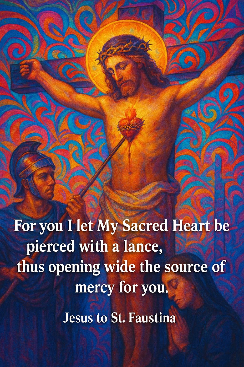 The Pierced Heart: A Fountain of Mercy... - The Divine Mercy | Facebook