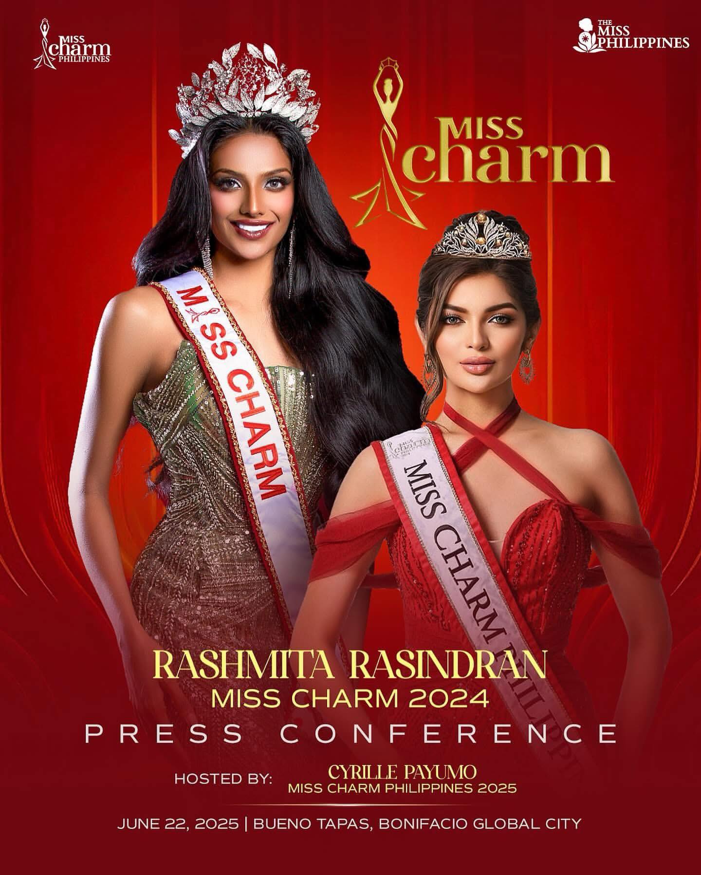 Pageants - LOOK! Miss Charm 2024 Rashmita Rasindran is officially ...