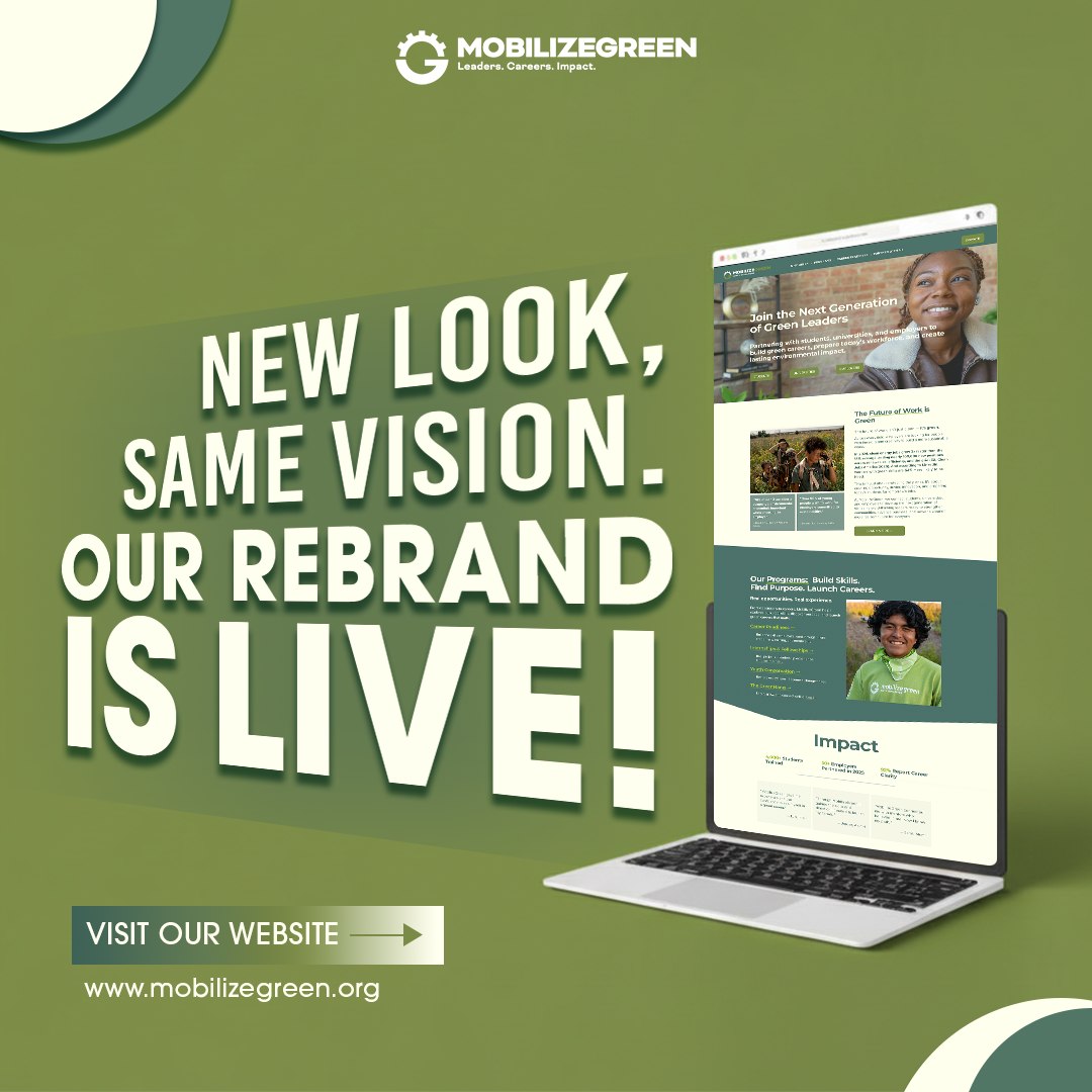 MobilizeGreen - NEW LOOK, SAME MISSION! We’re excited to unveil ...