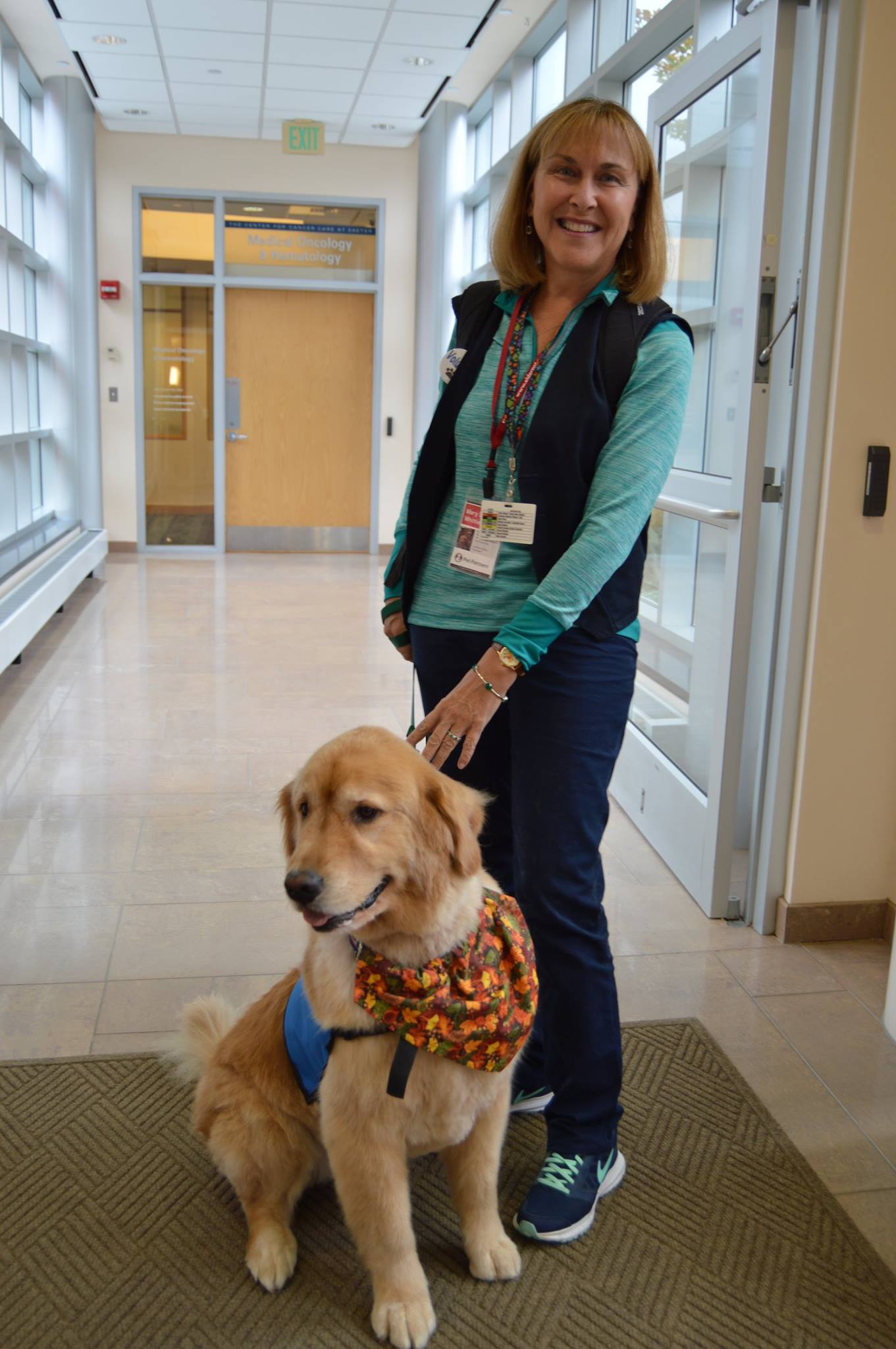 Exeter Hospital - MaryEllen and Yogi are welcome visitors... | Facebook