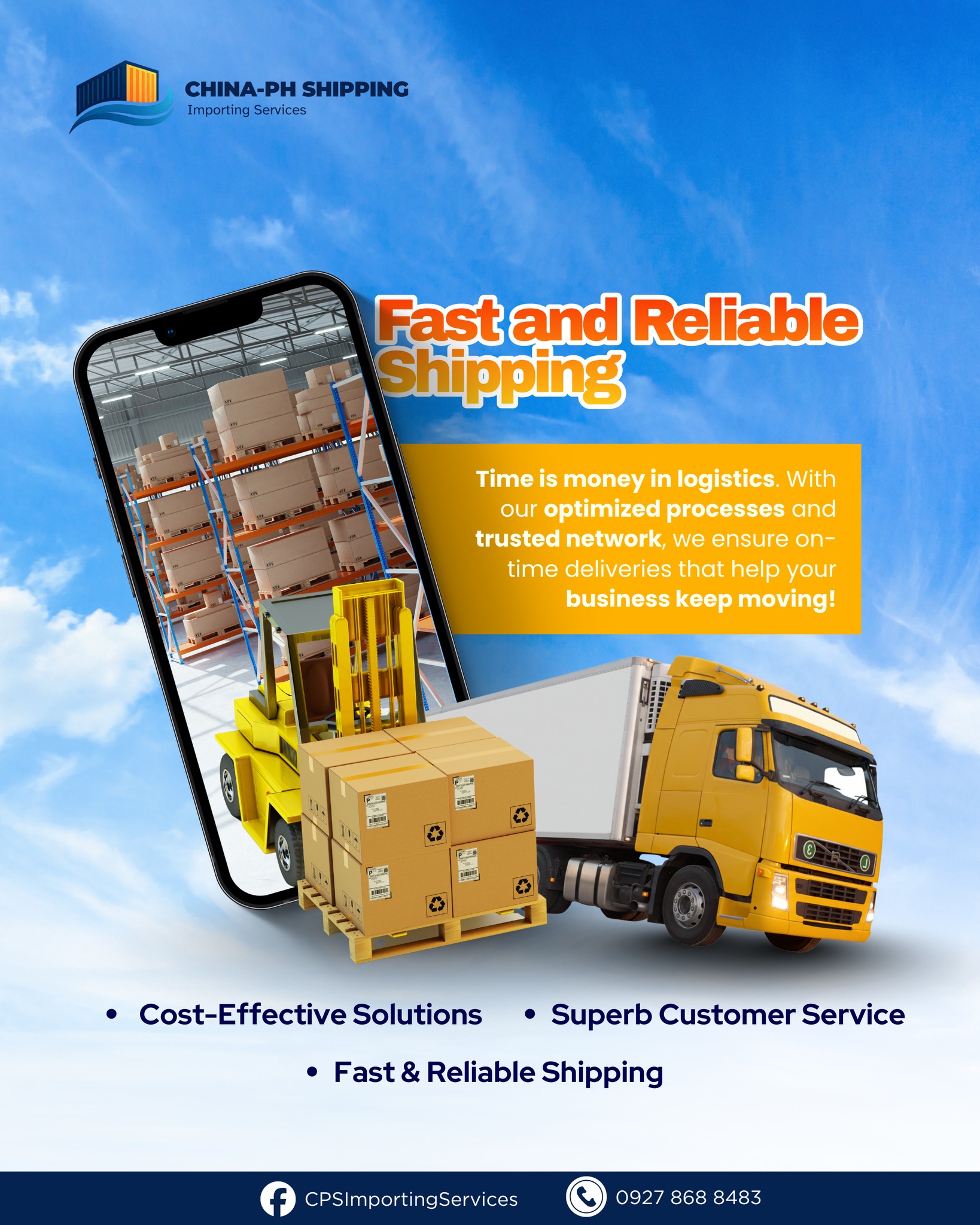 🚚 Fast & Reliable Shipping You... - CPS Importing Services | Facebook