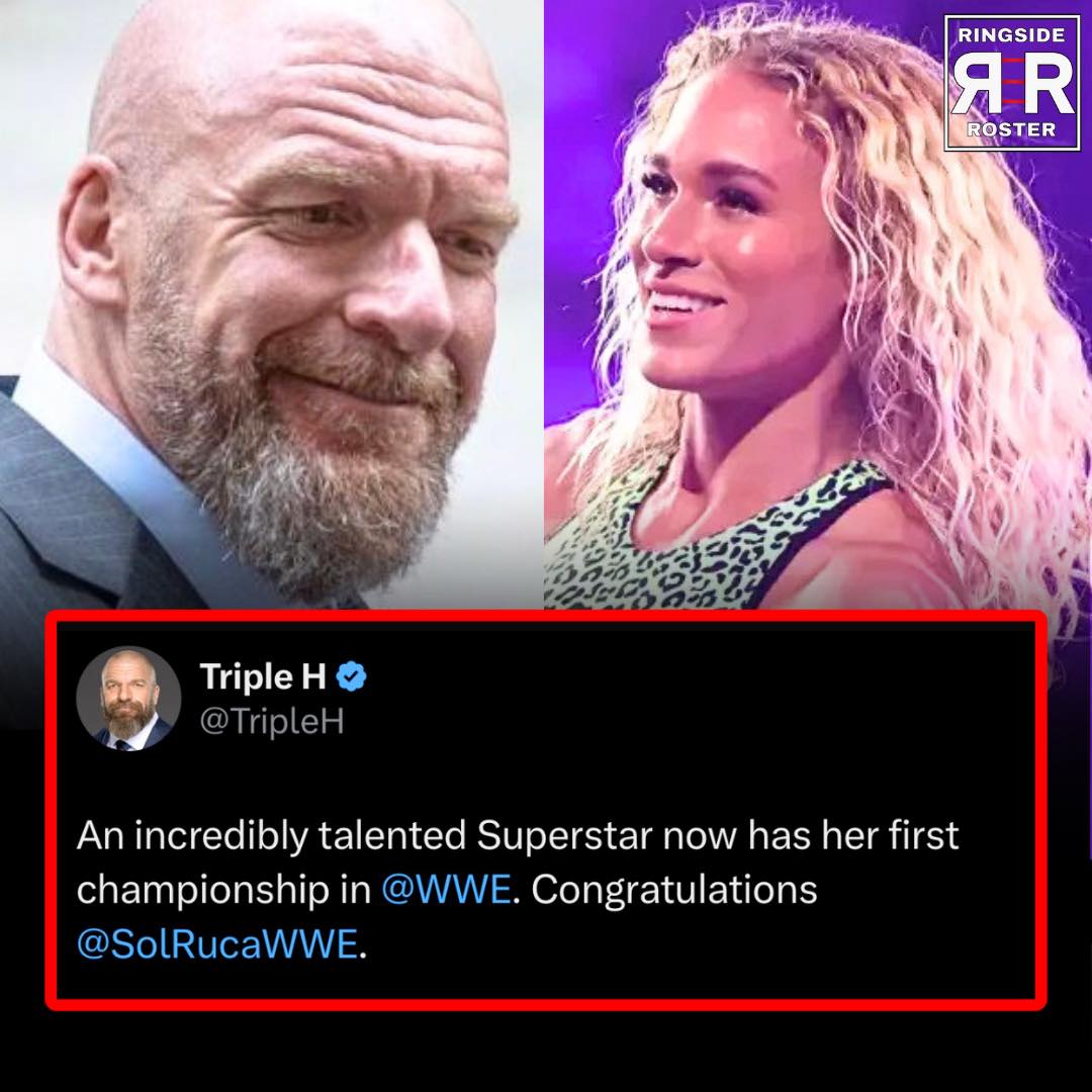 The Ringside Roster-Wrestling News & Rumors - Triple H congratulates ...