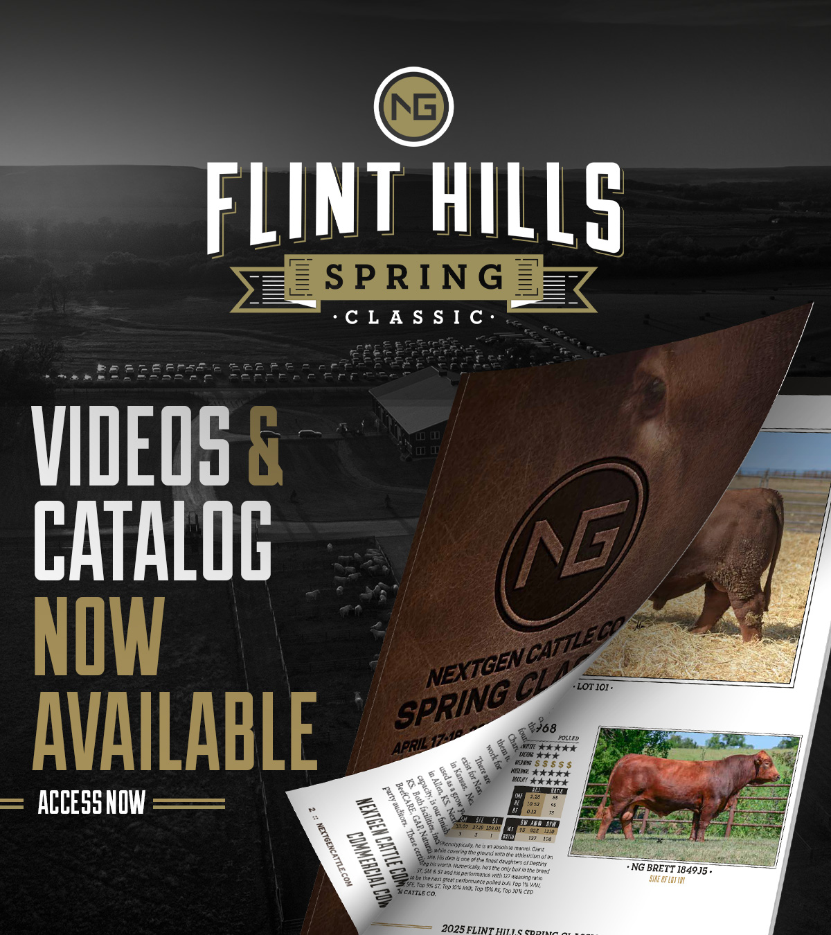 NextGen - Our 2025 spring catalog & videos for our Flint Hills Spring ...