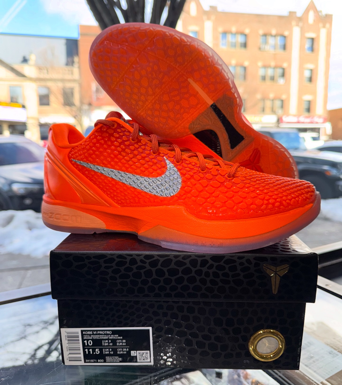 Brand New Kobe 6 Total Orange Just In! Size 10 $299 // for sale or 