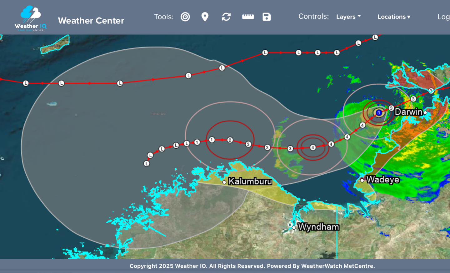 Weather - What does the future hold for Fina? Well the intensity ...