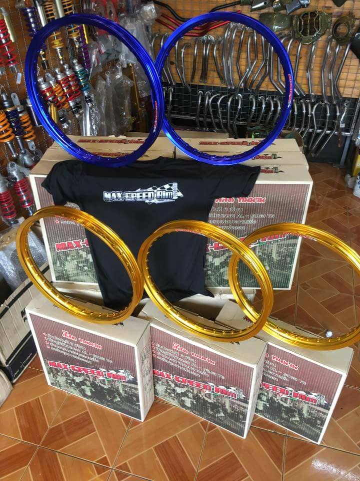 ฮุยเฮงอะไหล่ - ล้อยี่ห้อใหม่ MAX SPEED RIM รับประกันสี...